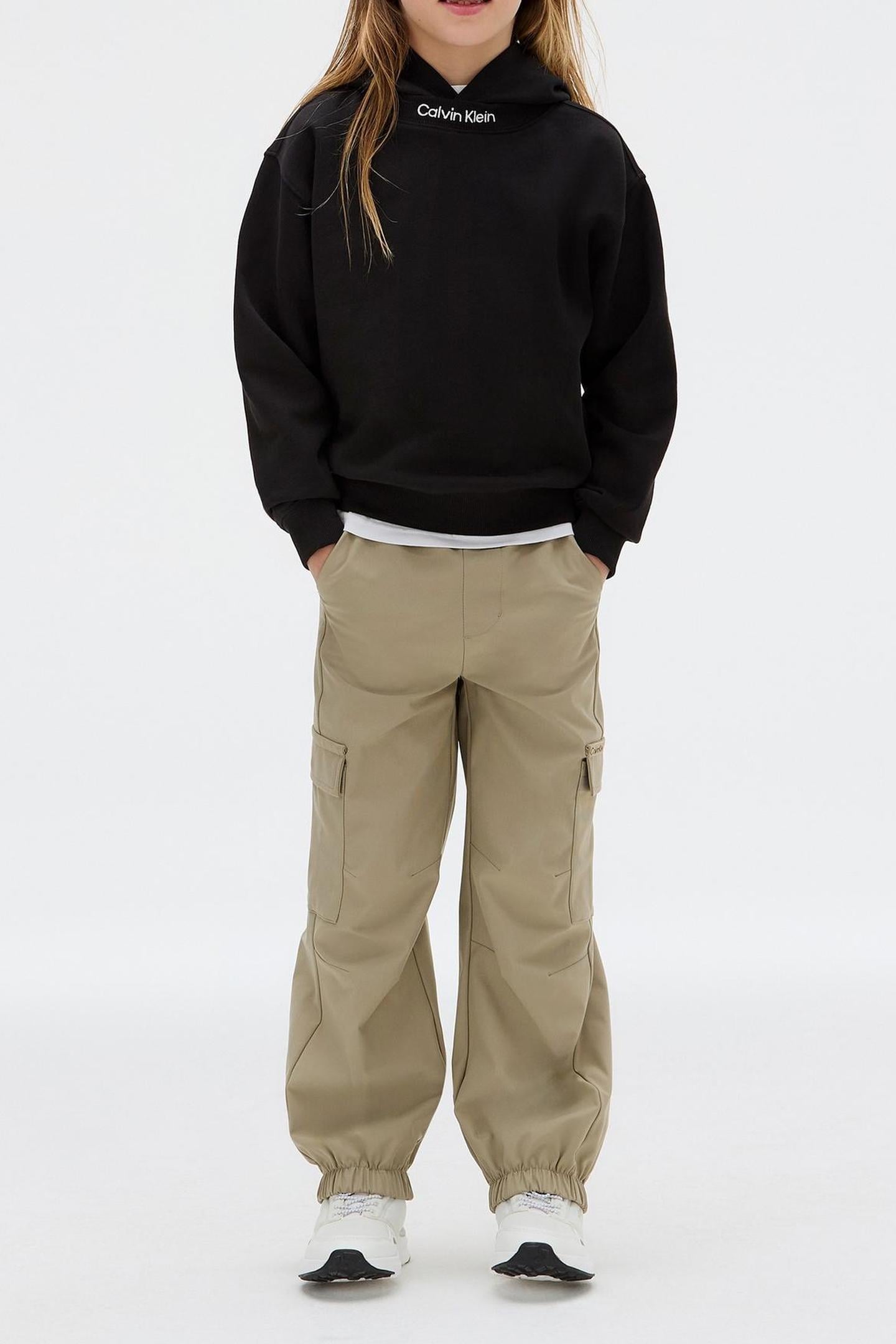 BOYS NECK EMBRO LOGO TERRY BLACK 3