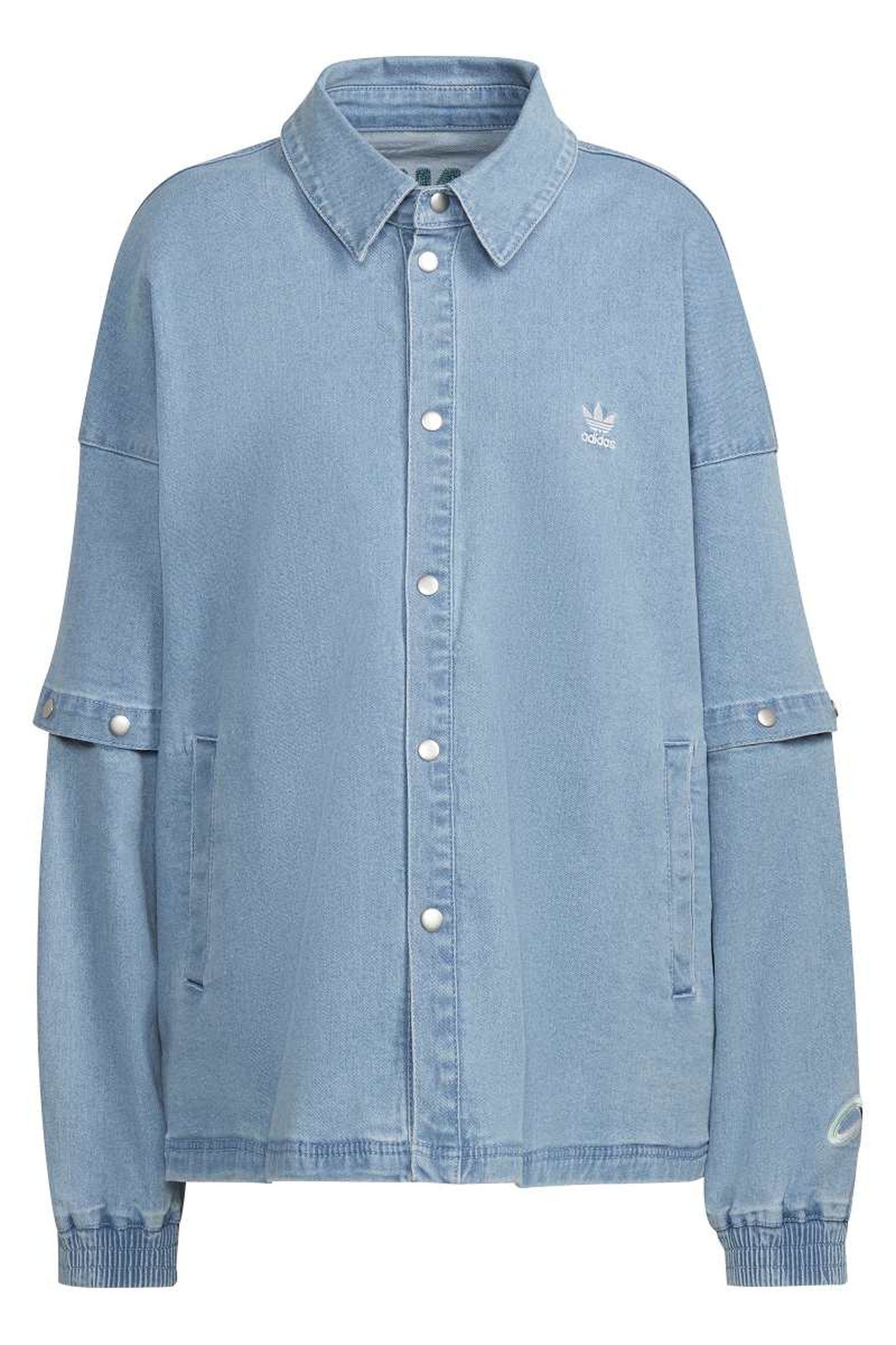 AO DENIM TRACK TOP WASHED OUT BLUE 3
