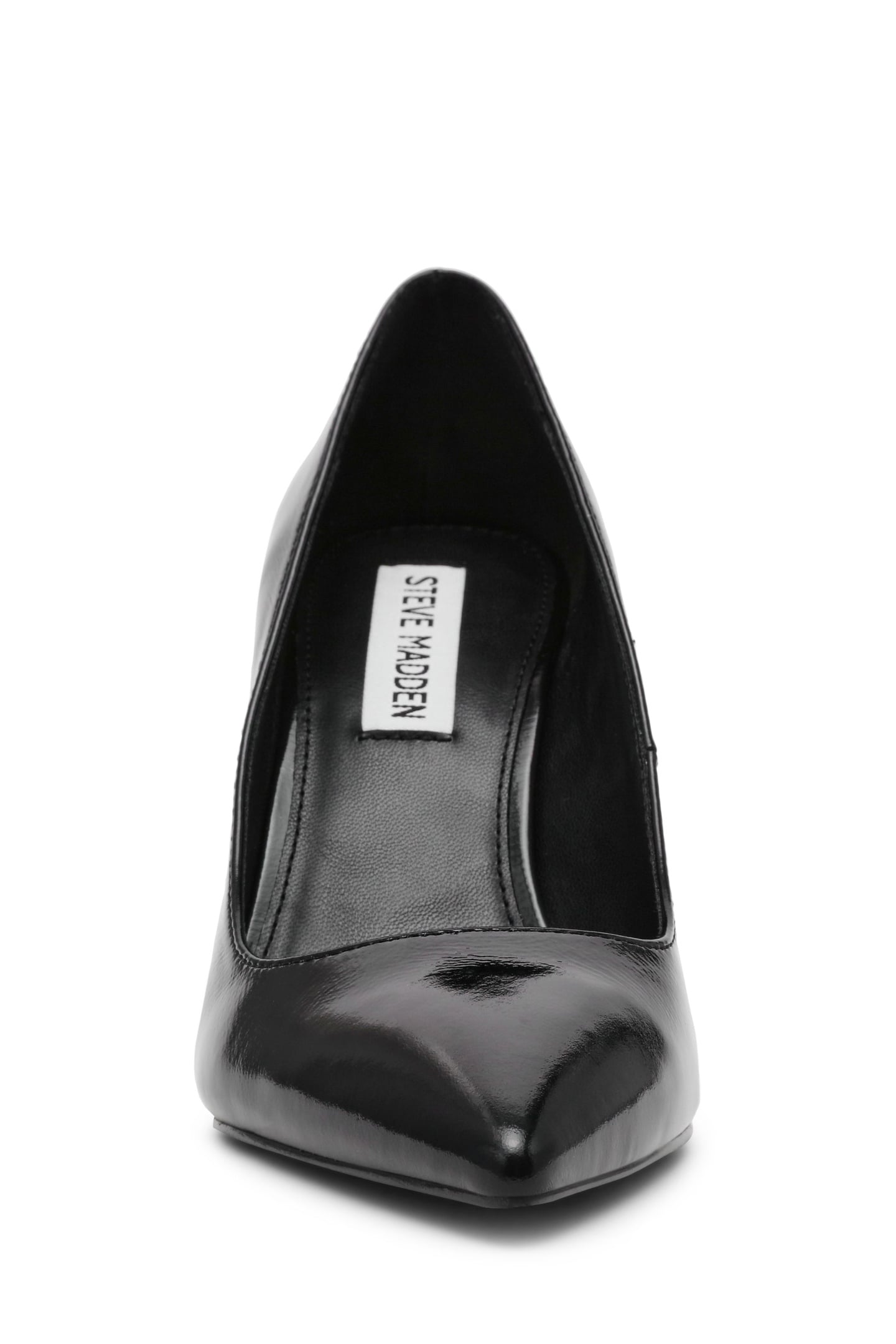 SECURED PUMPS BLACK LEATHER 5