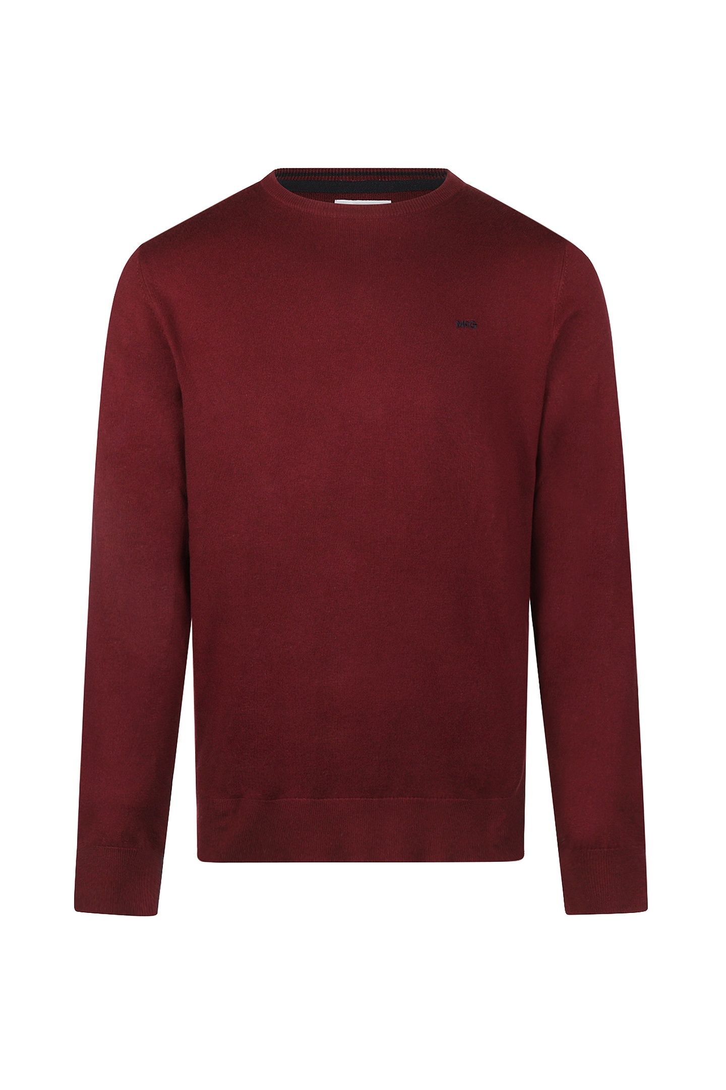 C-NECK SWEATER BURGUNDY 1