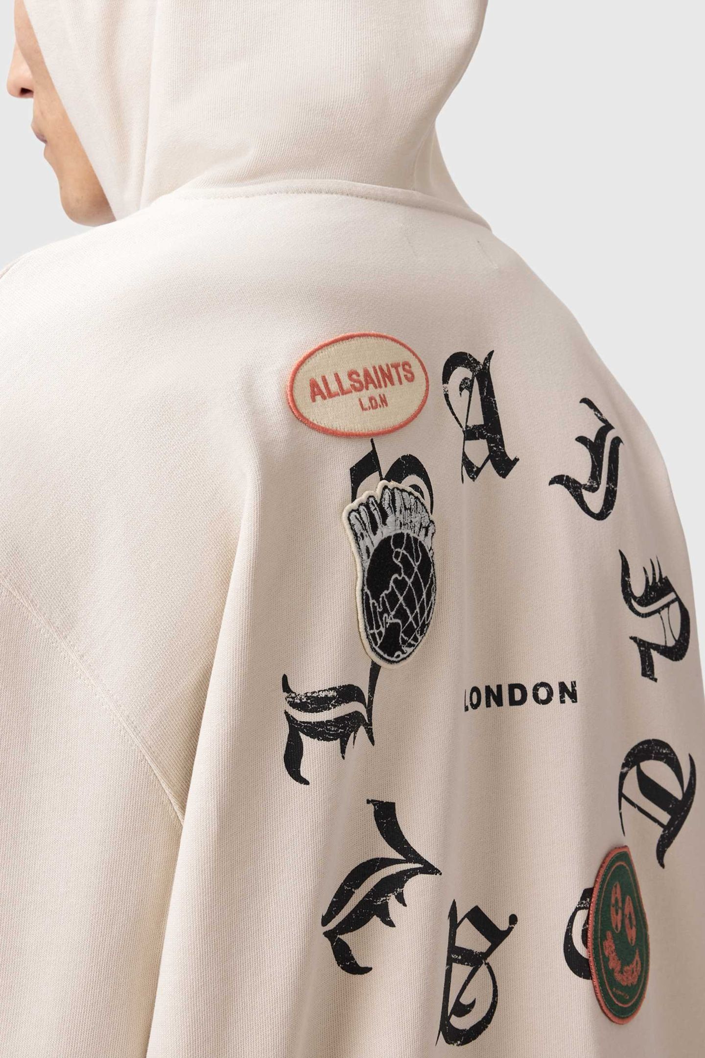 PATCHER ZIP THROUGH DUSK WHITE 7