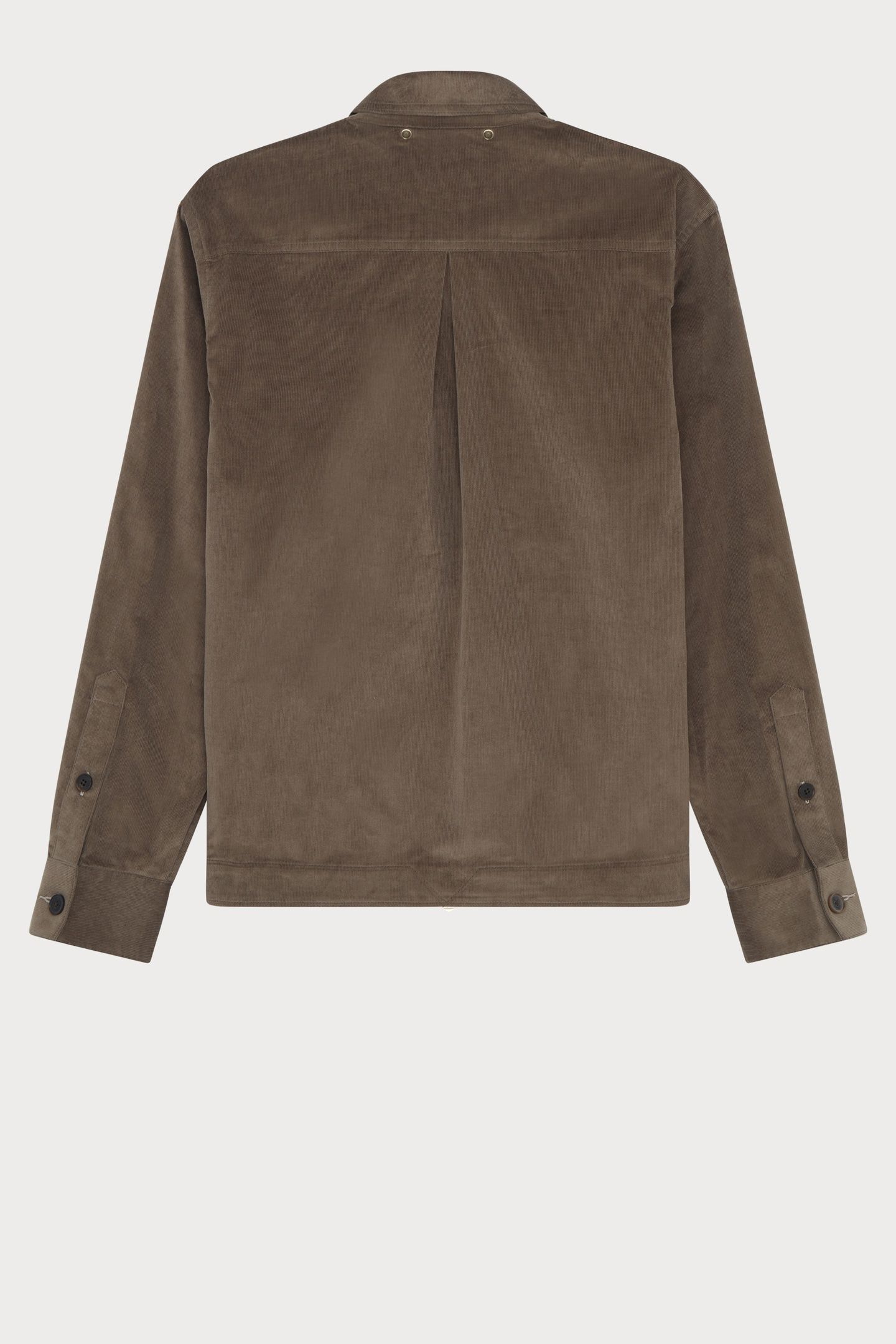 MENS ZIP SHIRT JACKET GREY BEIGE 2