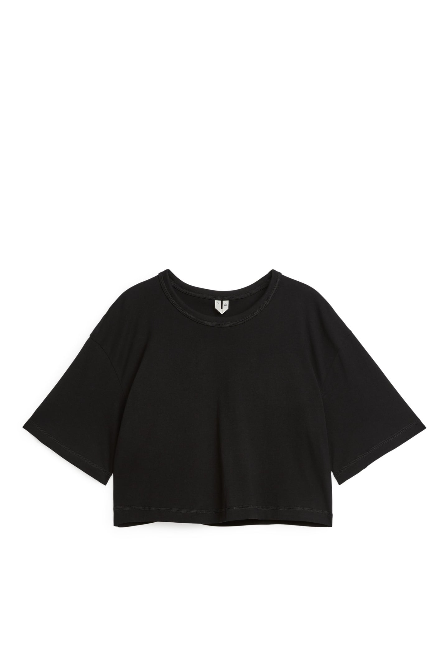 REEBA CROP T-SHIRT BLACK 3