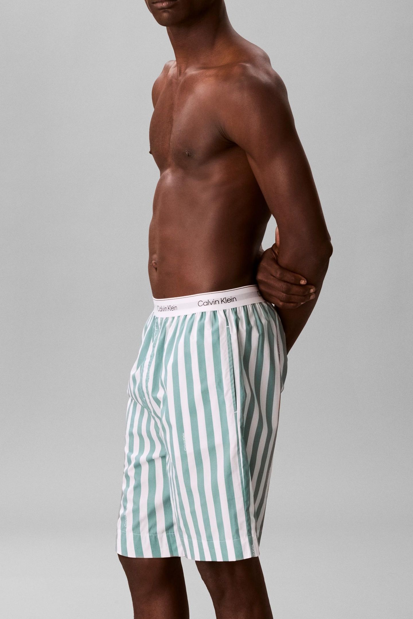 SLEEP SHORT VERTICAL BOARDWALK LOGO STRIPE 5