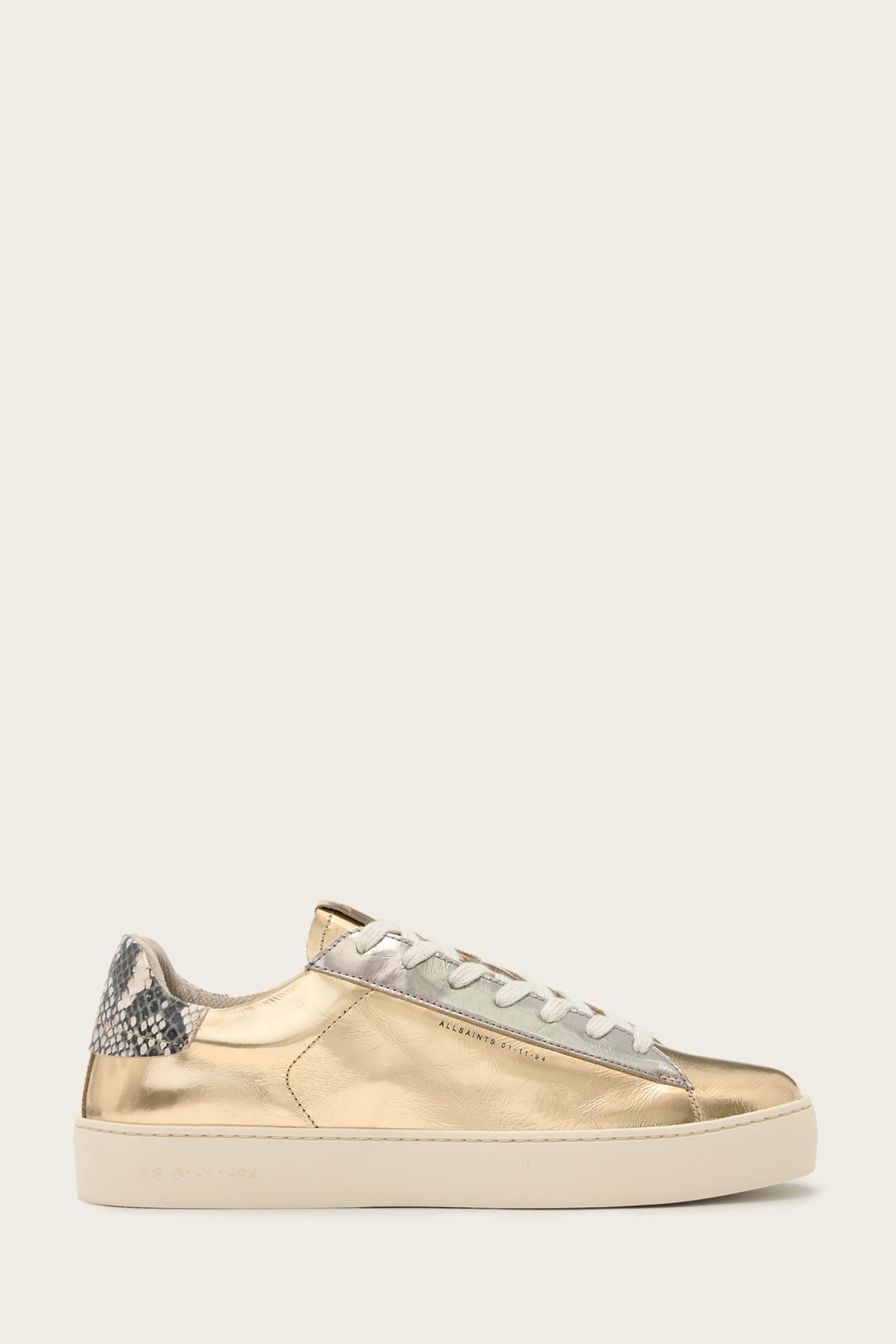SHANA MET SNEAKER GOLD/SILVER 5