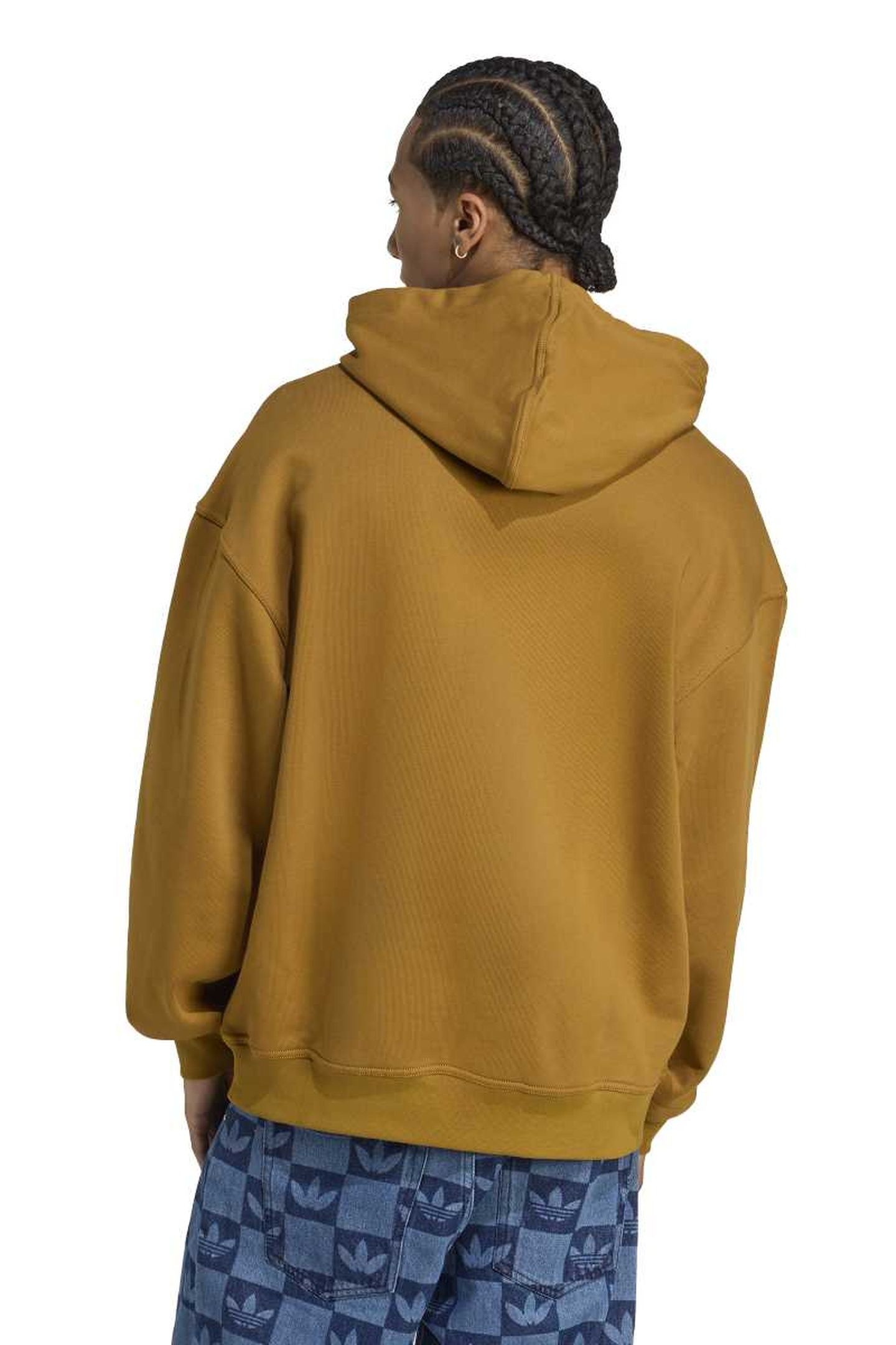 UNISEX GRAPHIC LOOSE HOODIE BRONZE STRATA 2