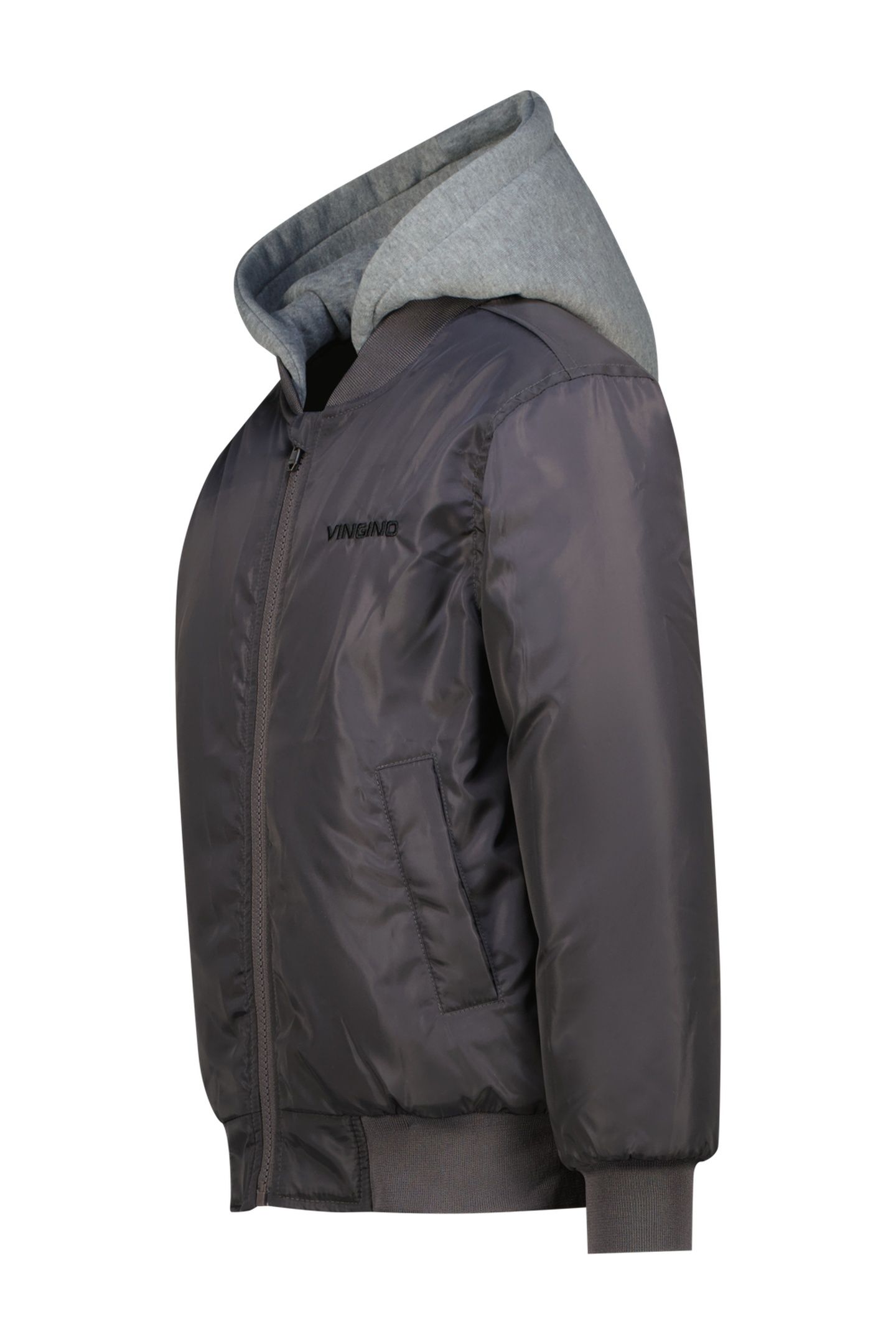 BOYS TOCER JACKET OUTDOOR GREY STONE 6