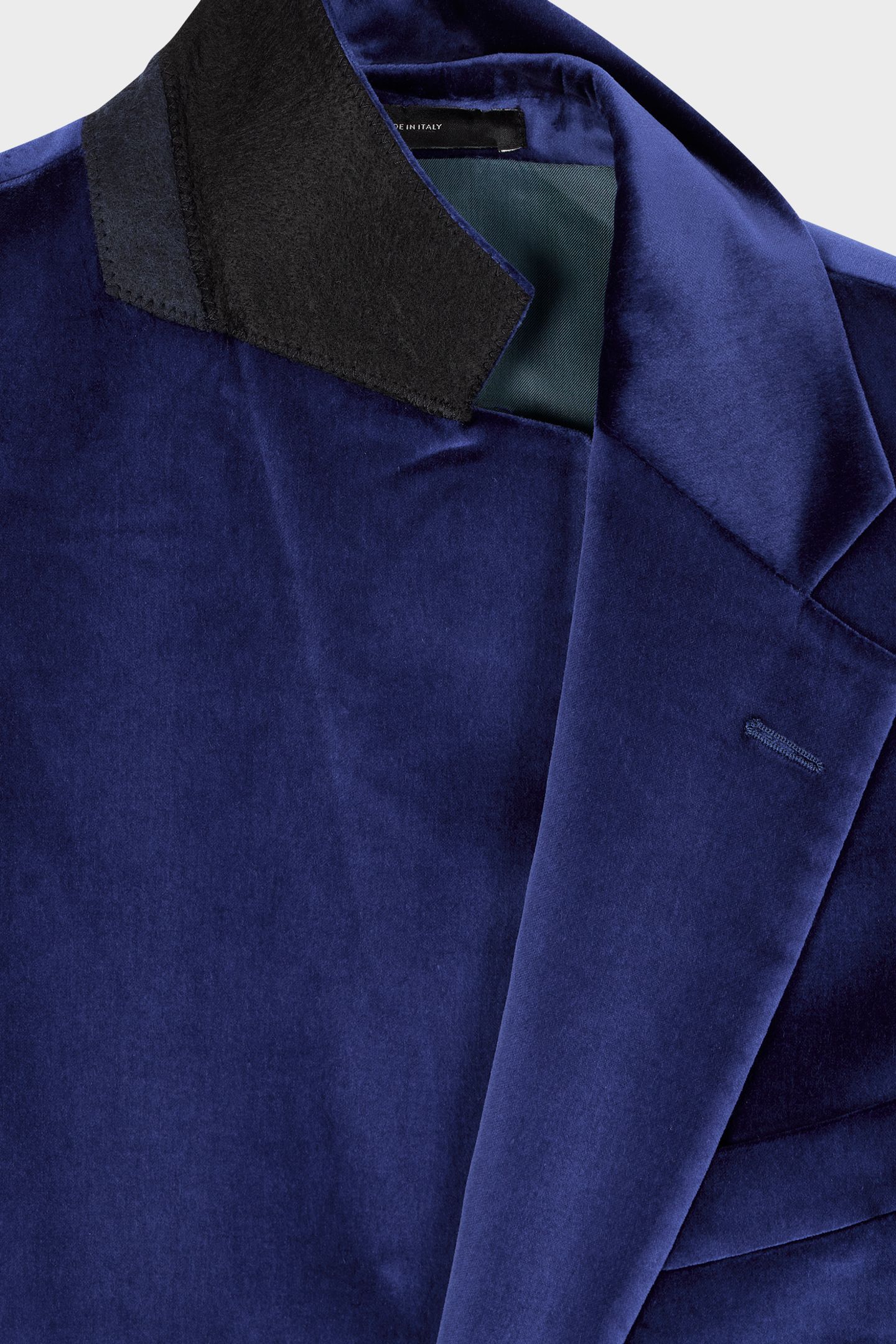 MENS TAILORED FIT 2 BUTTON JACKET INKY BLUE 3