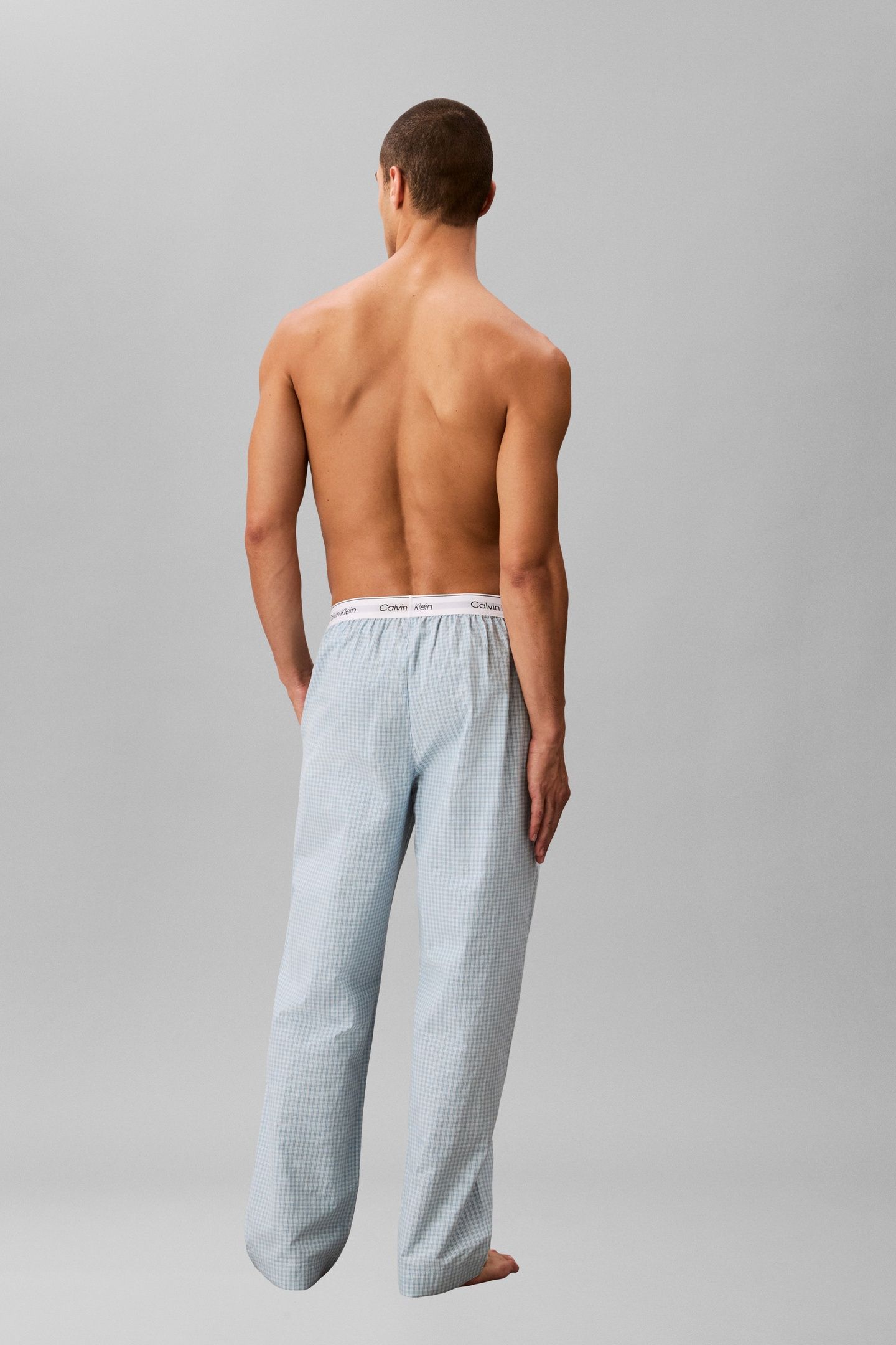 SLEEP PANT SUMMIT PLAID BALLAD BLUE 2