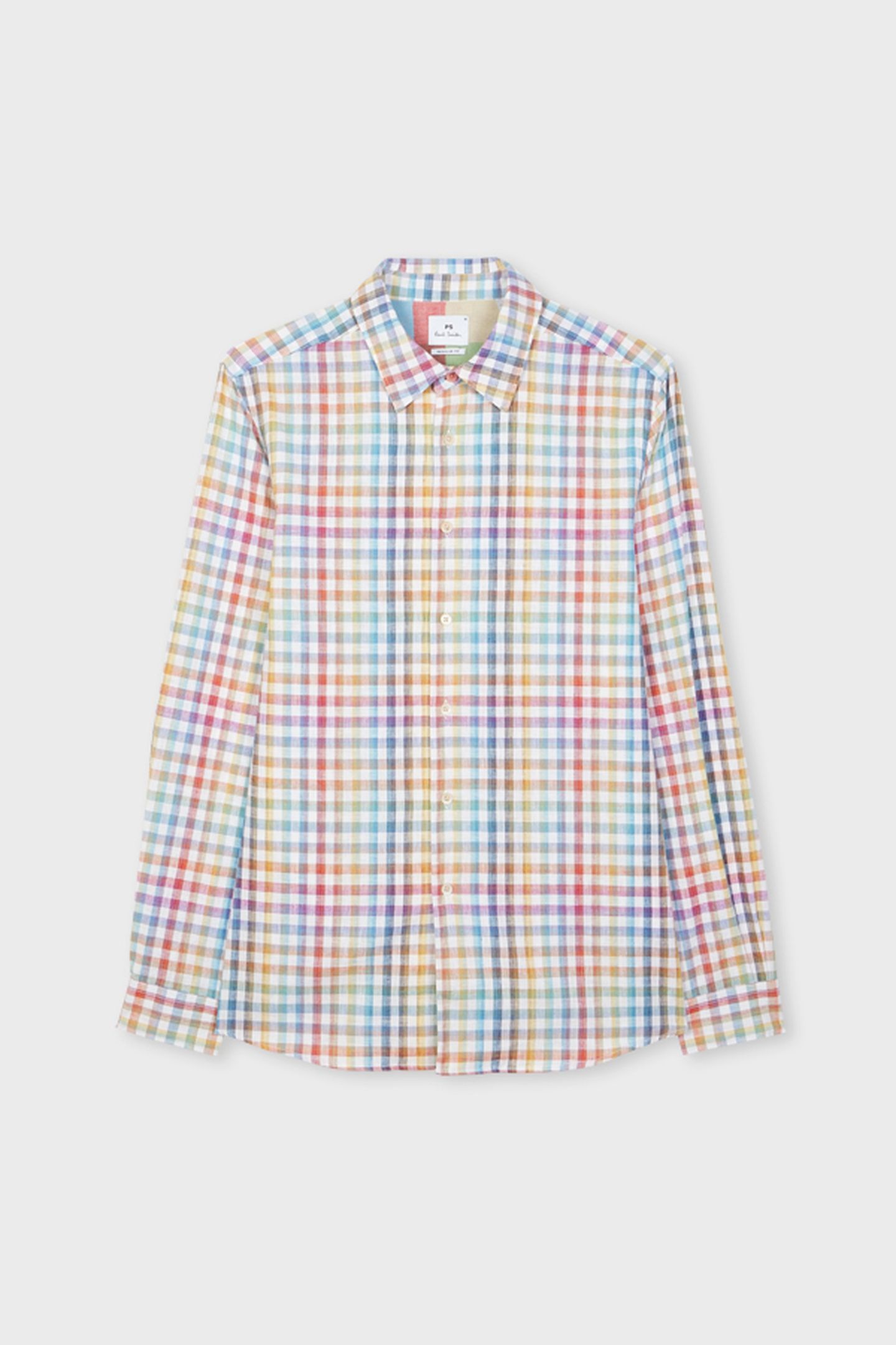 MENS LS REGULAR FIT SHIRT OFF WHITE 2