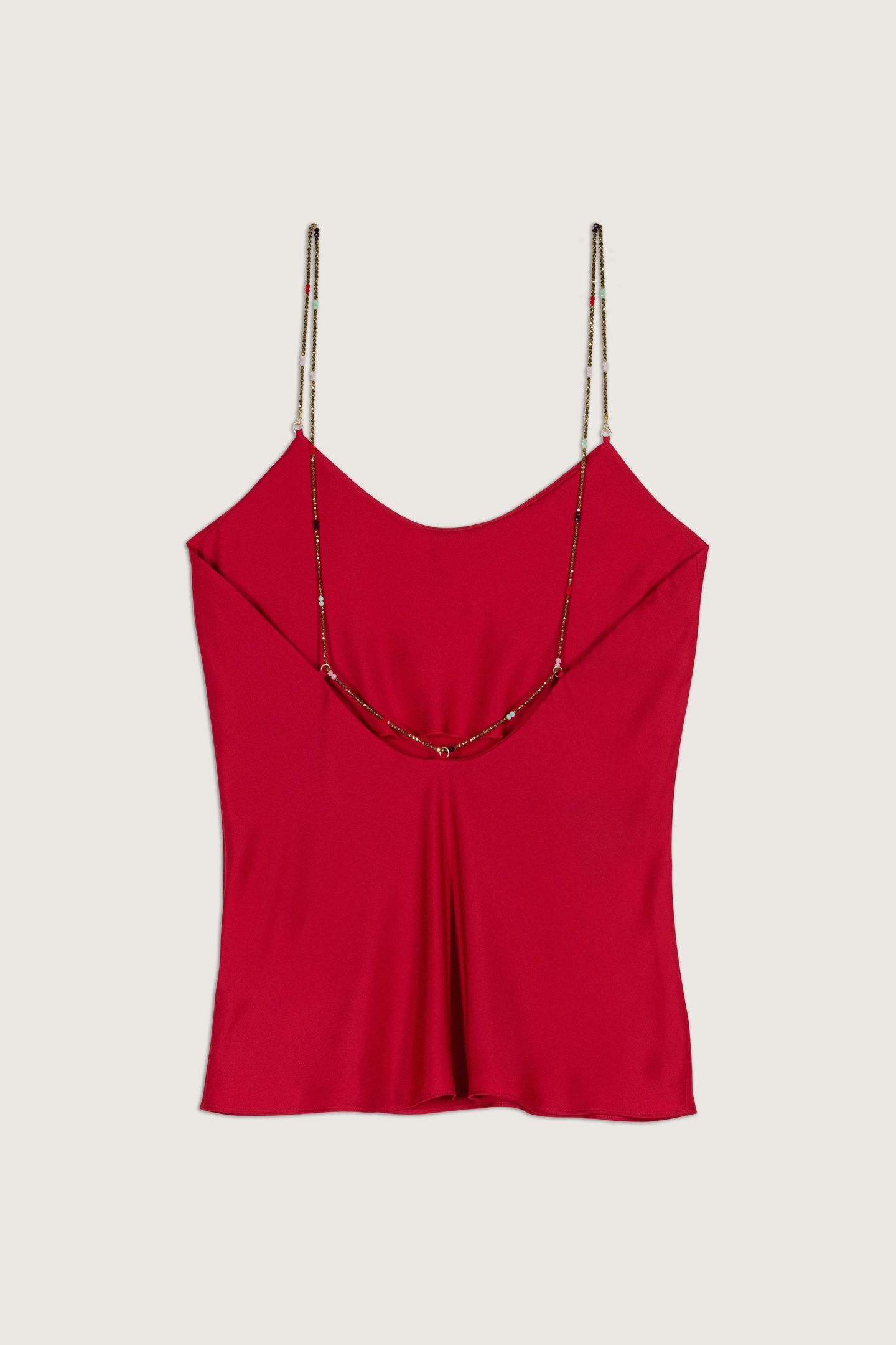SLEEVELESS TOP ROUGE 4