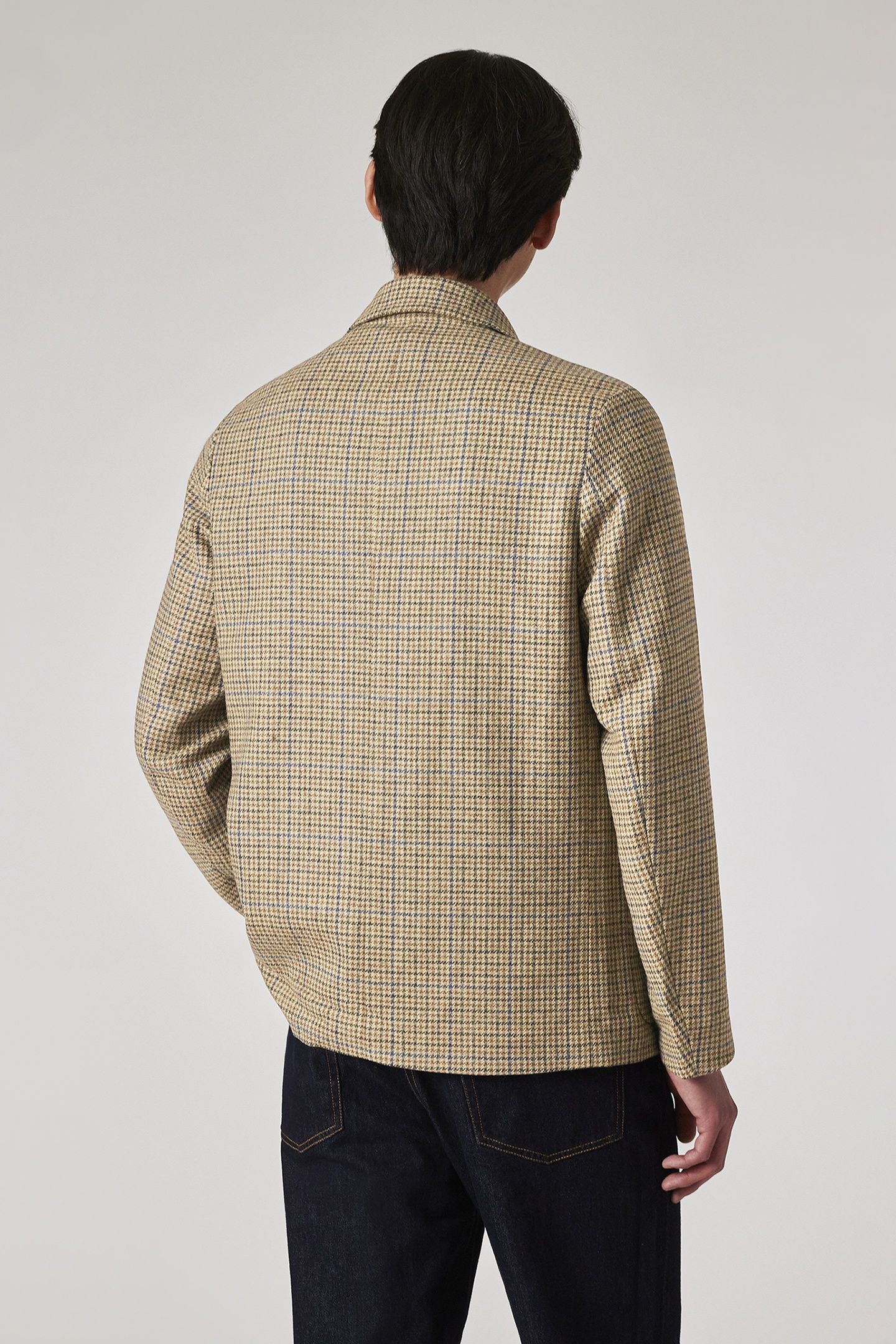 MENS 4BTN CASUAL JKT MEDIUM BEIGE 2