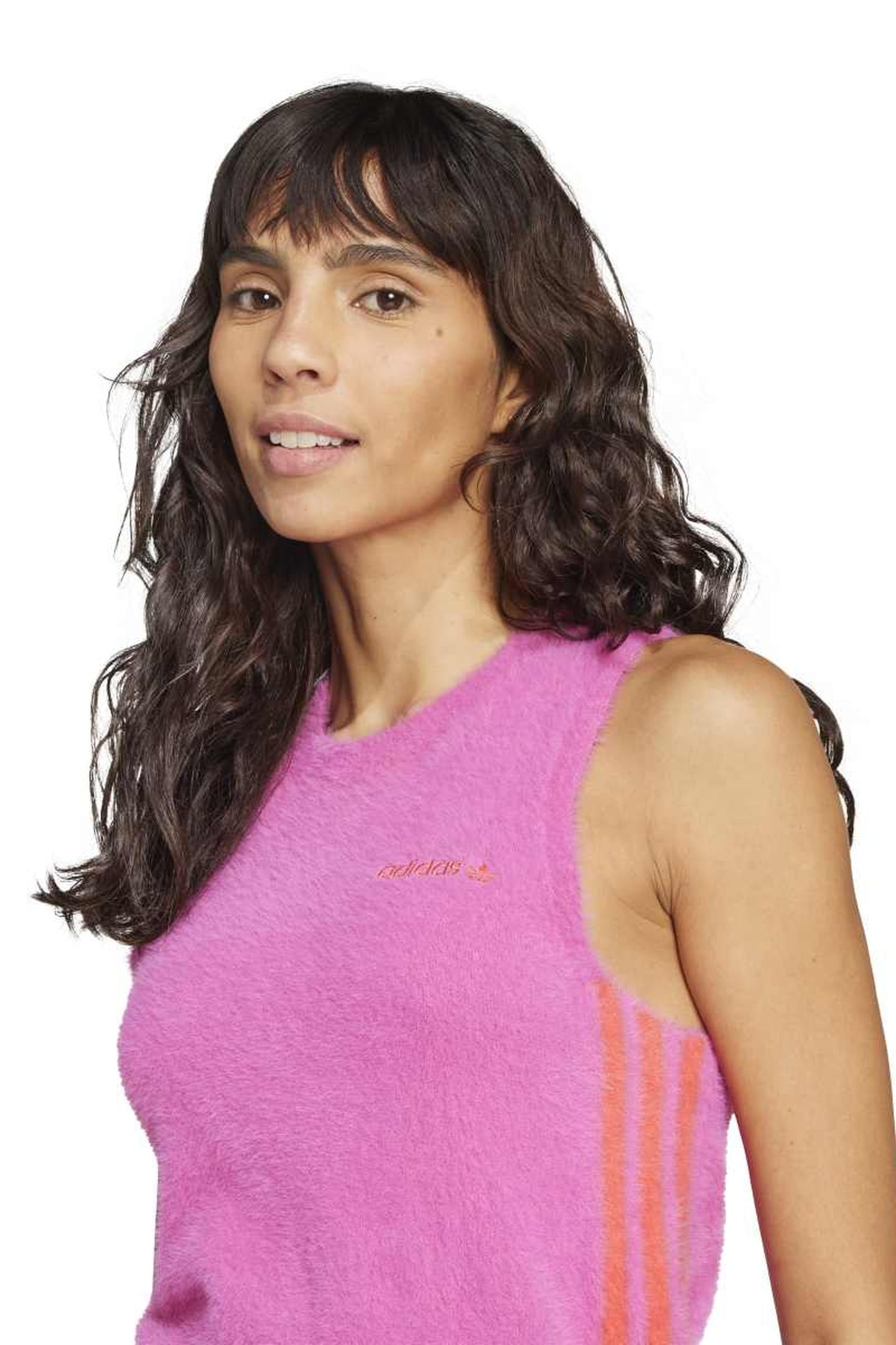 FLUFFY VEST SEMI LUCID FUCHSIA 5