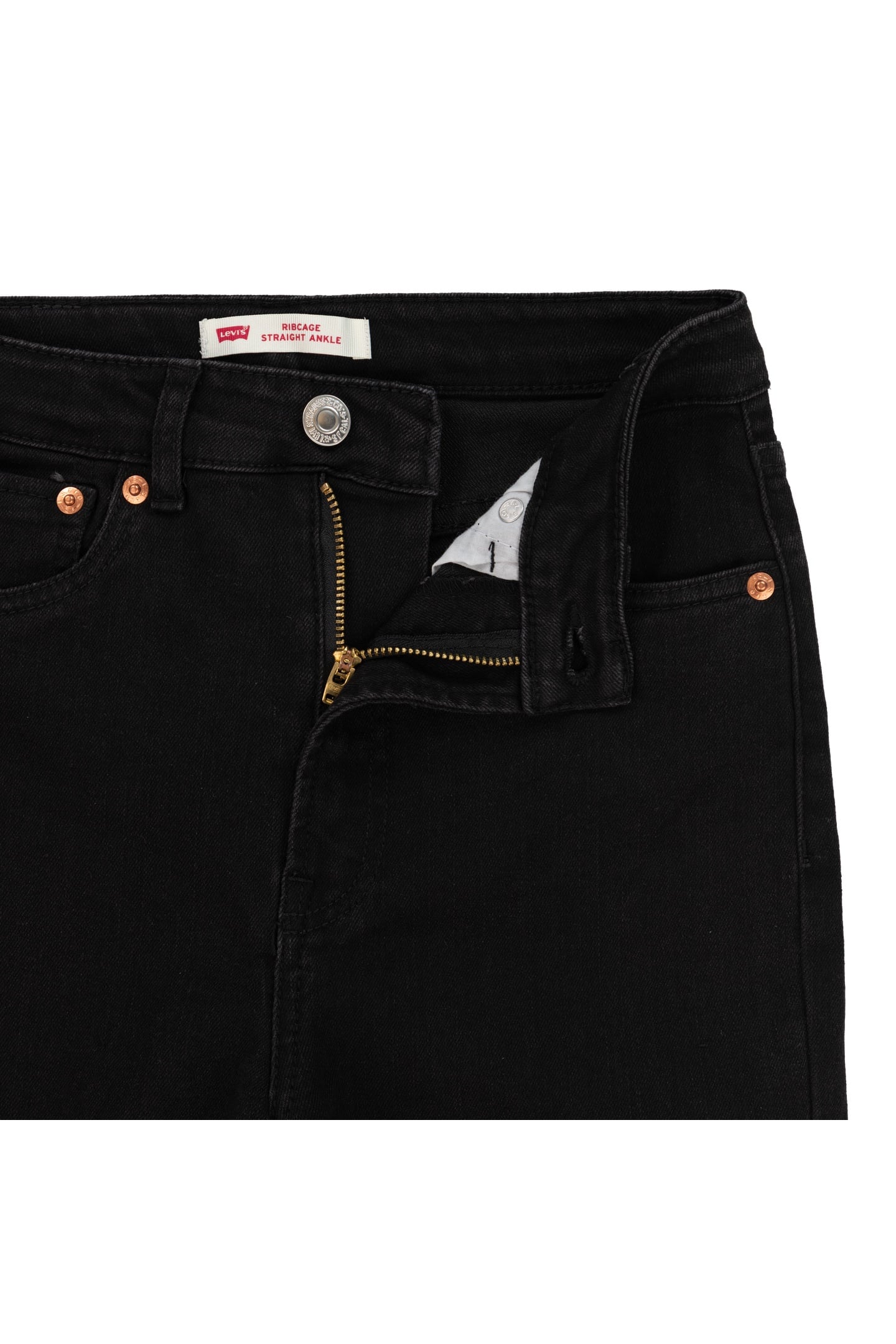 GIRLS RIBCAGE ANKLE STRAIGHT BLACK HEART 3
