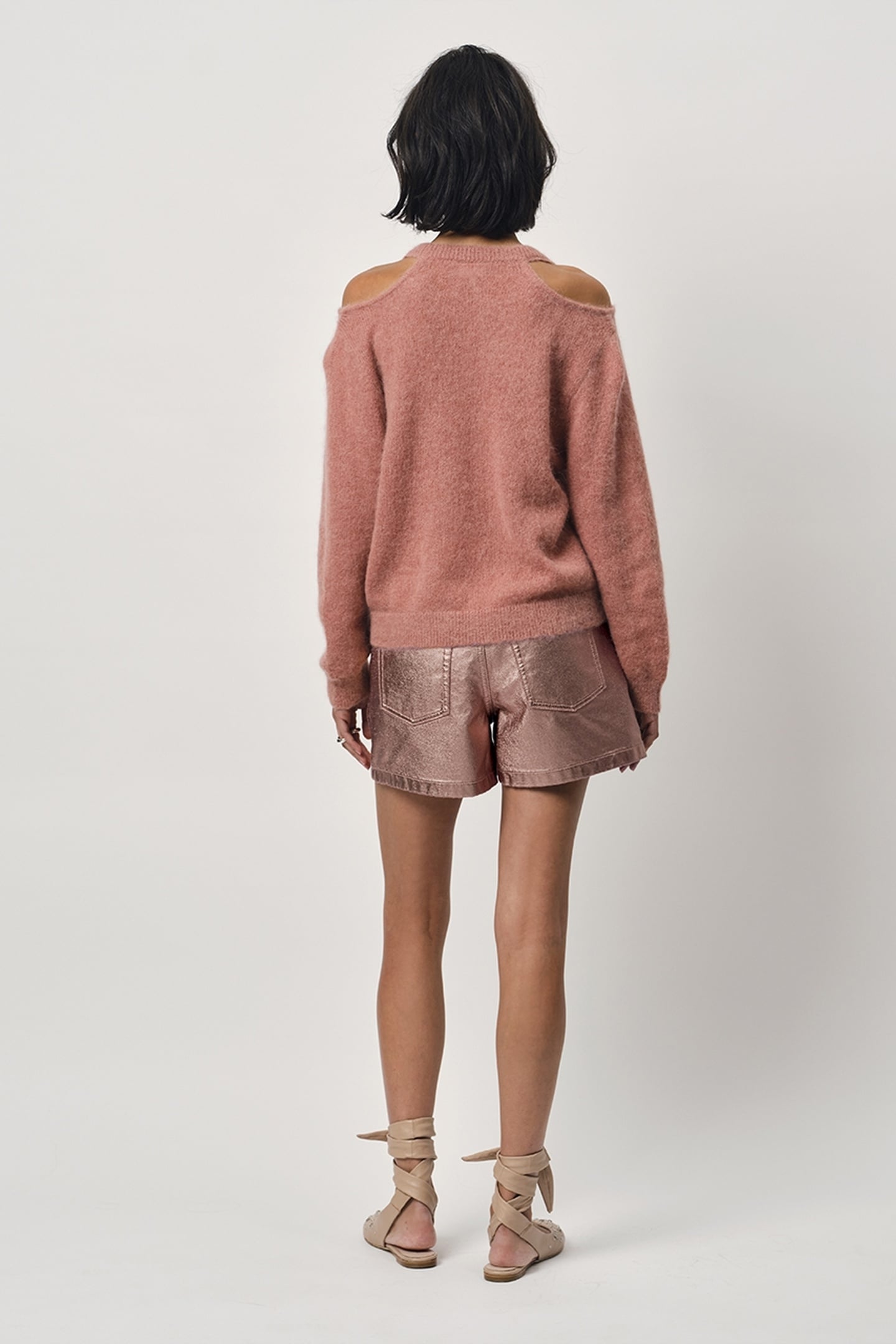 IMANY OPEN SHOULDER SWEAT AMBER GLOW 3