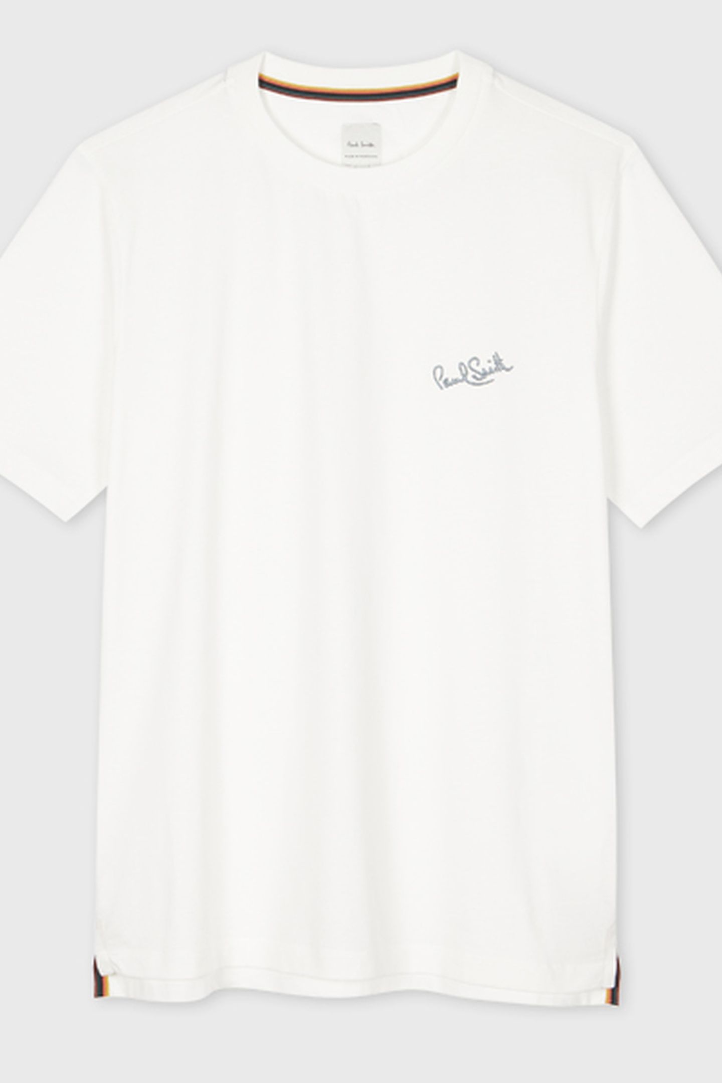 MENS LOGO PRINT TSHIRT WHITE 5