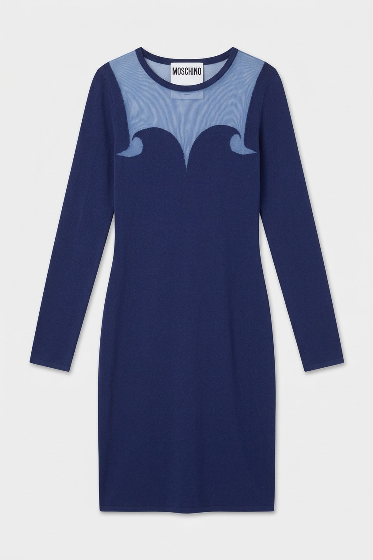 KNIT DRESS BLUE 3