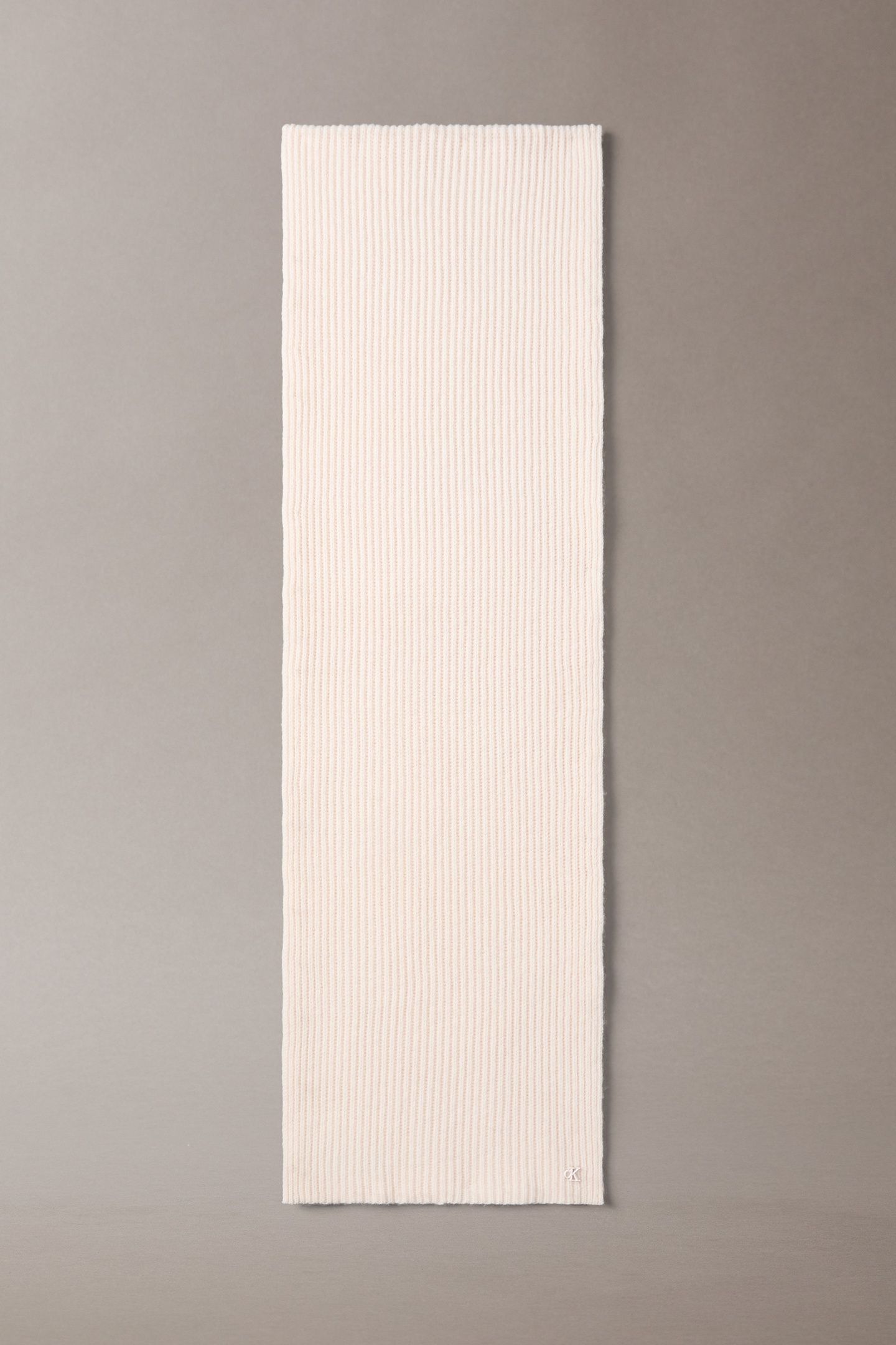 CK METAL WOOL RIB SCARF TENDER BLUSH 2