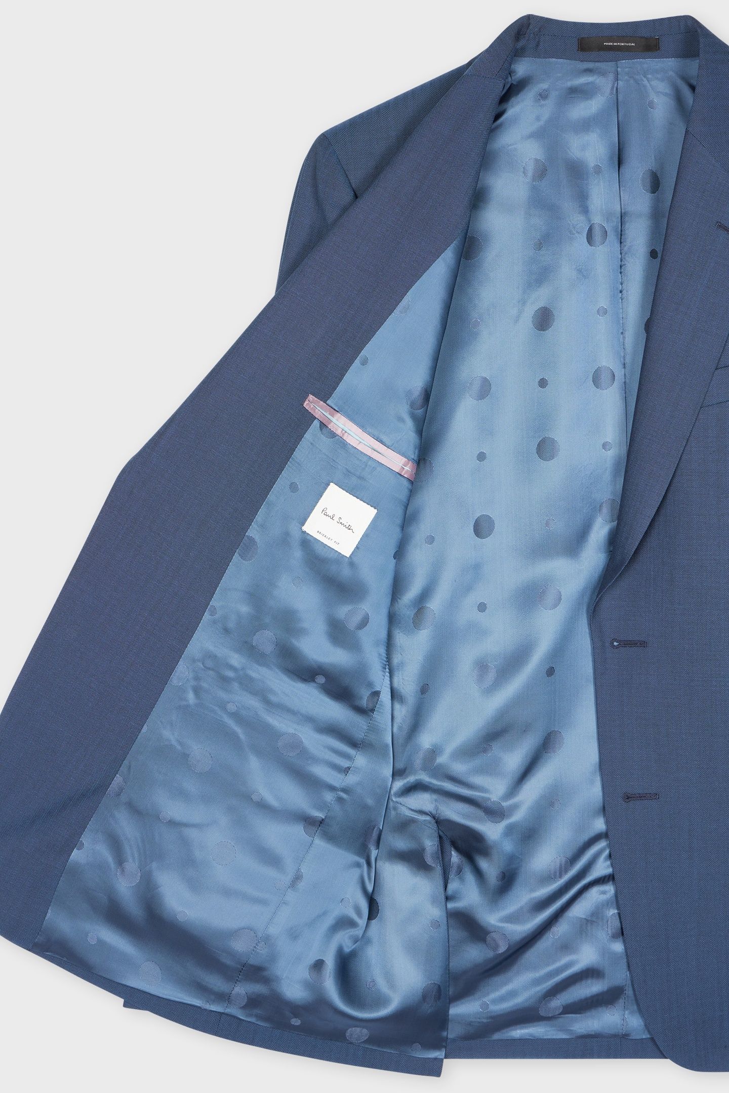 MENS TAILORED FIT 2 BUTTON SUIT NAVY 6