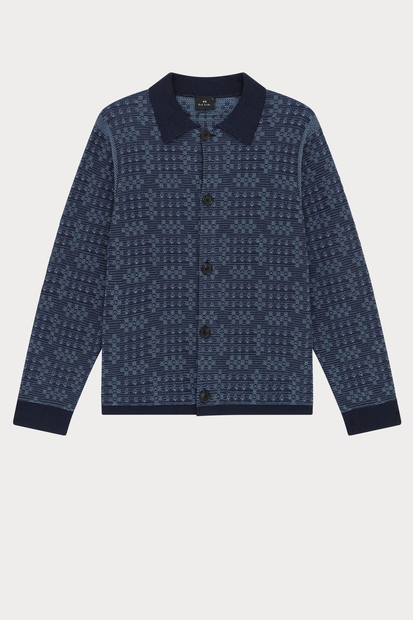 MENS CARDIGAN BUTTON THRU VERY DARK NAVY 6