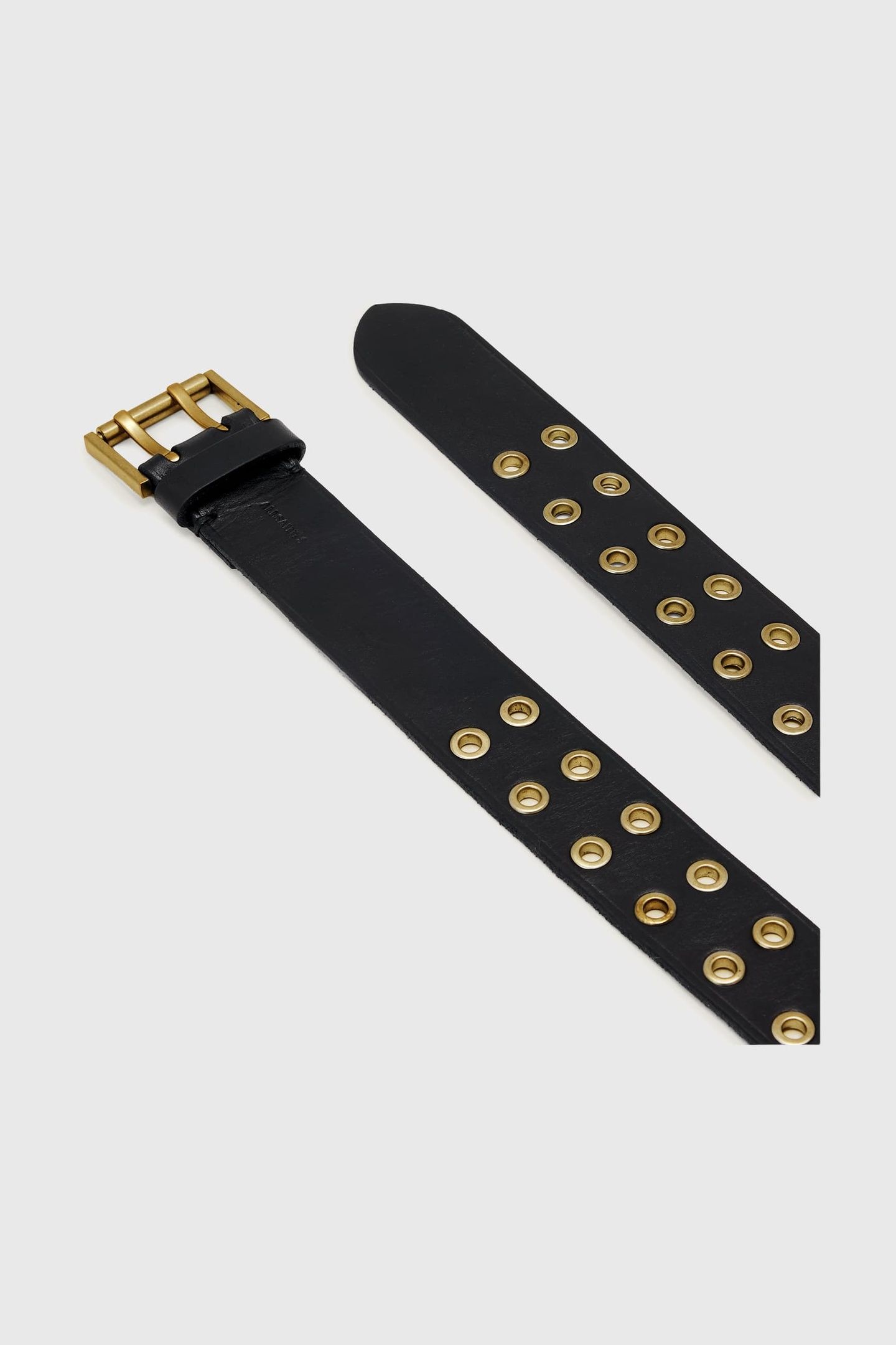 NYLA DBL EYELET BELT BLACK 4