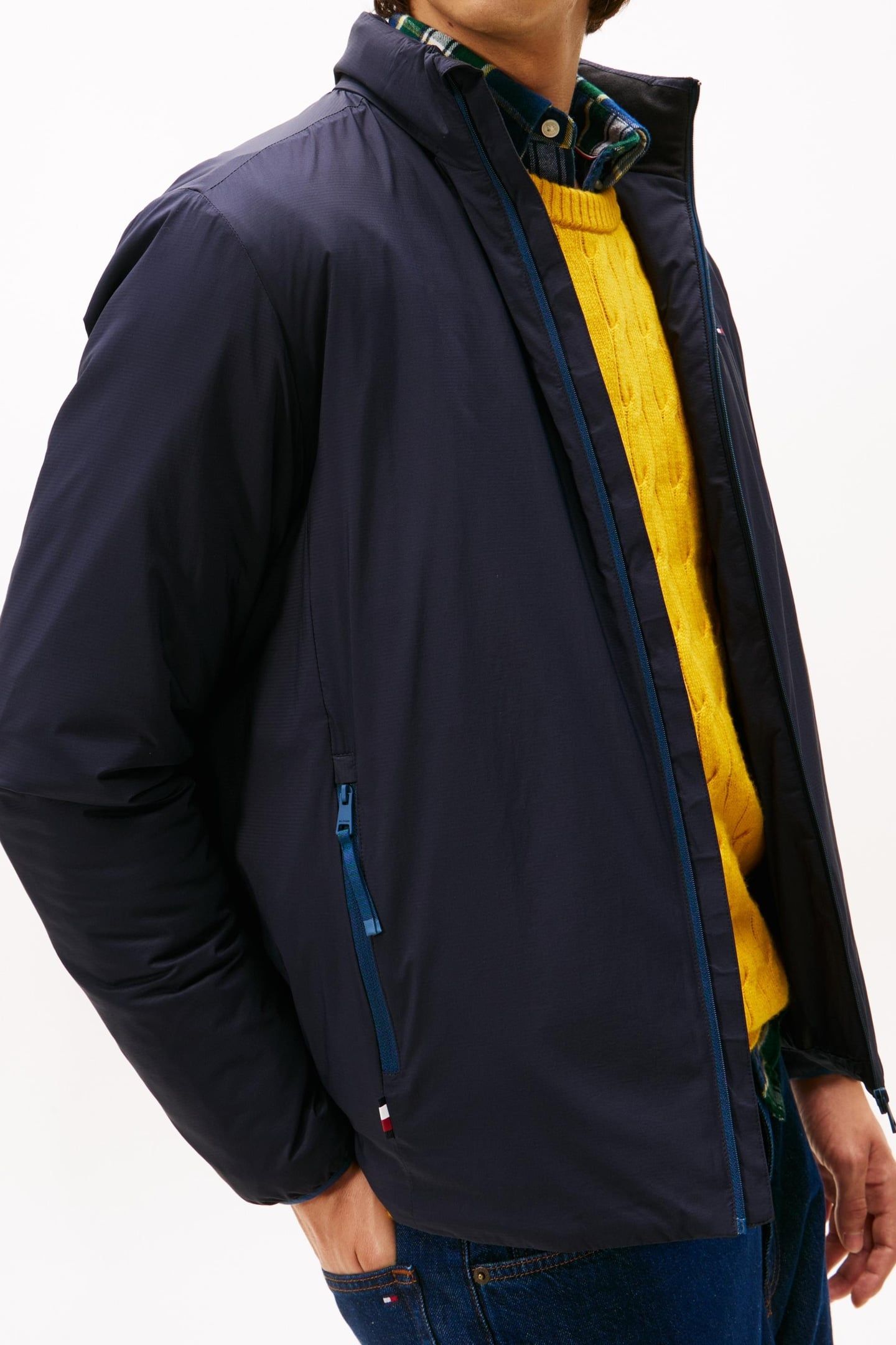LIGHTWEIGHT BLOUSON NAVY BLUE 5