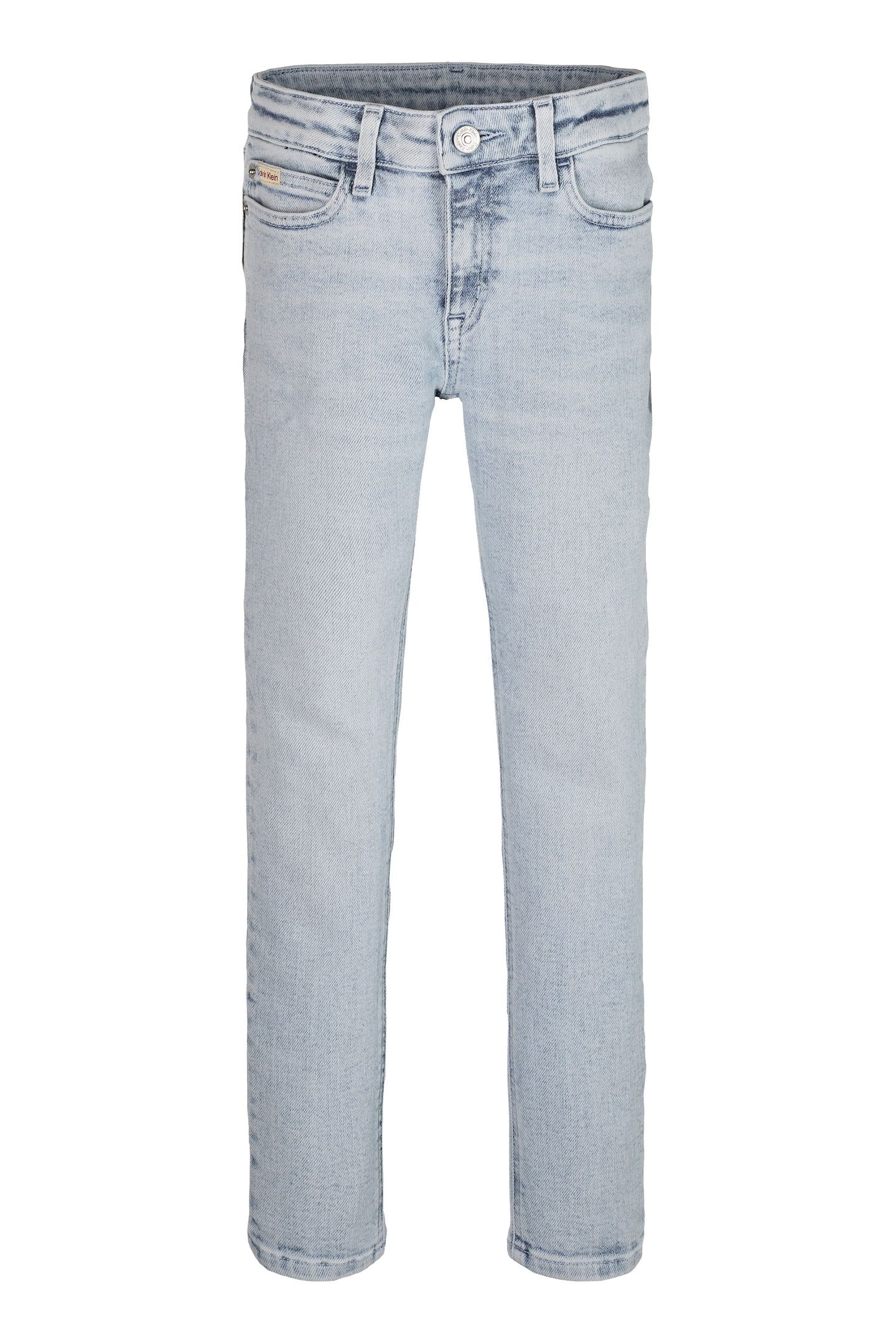 GIRLS MID RISE SKINNY CLEAN SKY BLUE 3