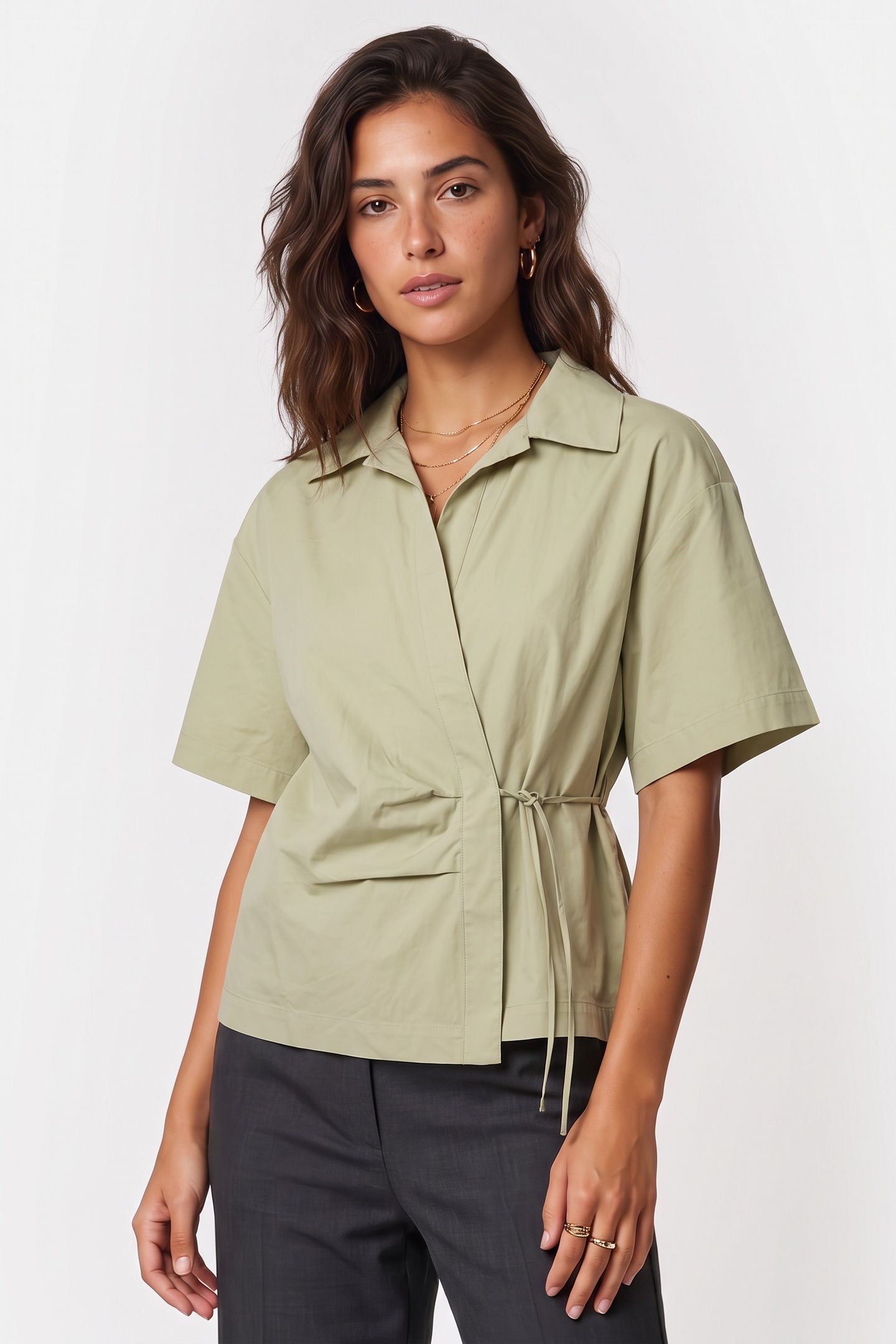 ES DIANE SHIRT YELLOW 1