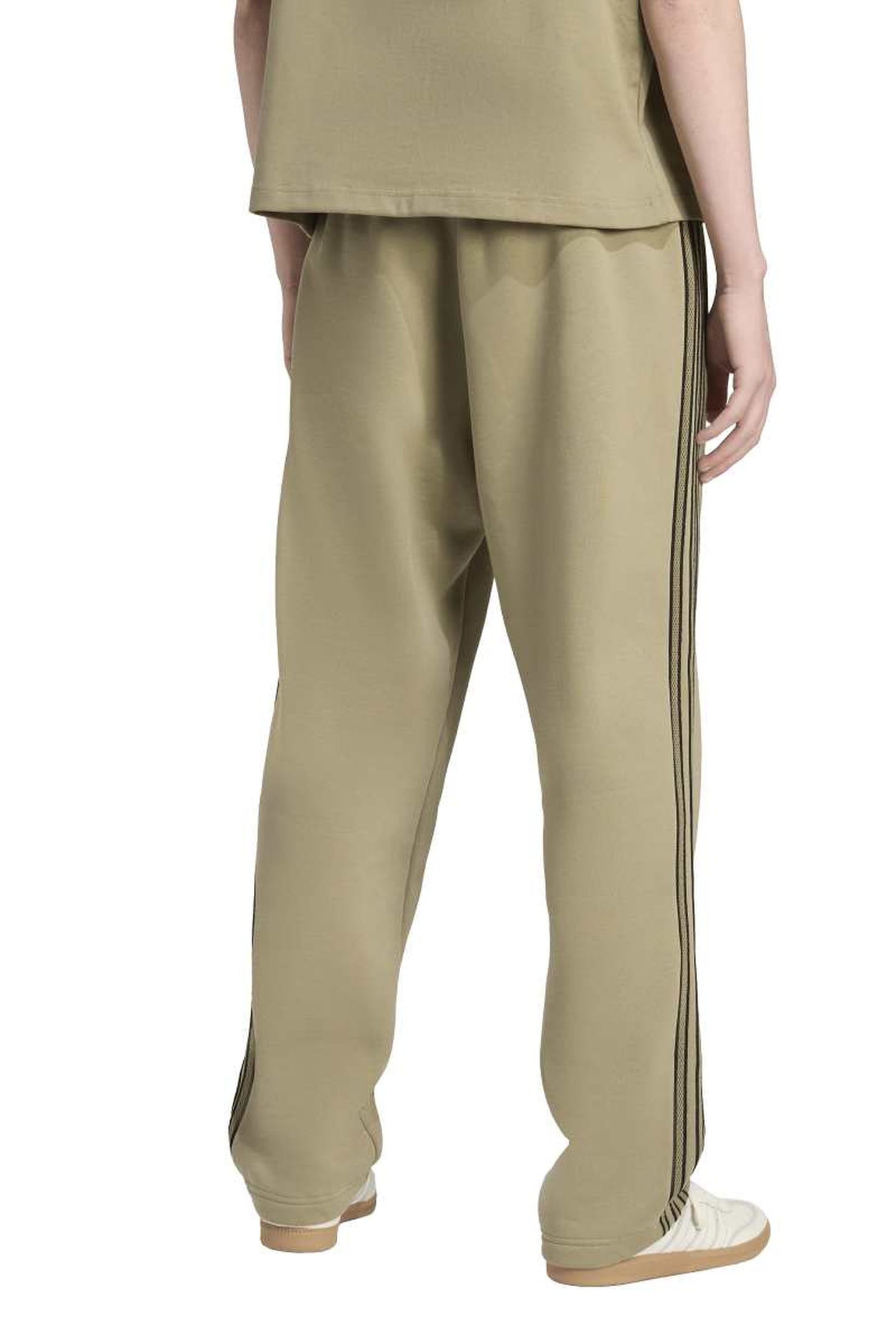 UNISEX MESH STRIPE PANTS ORBIT GREEN 3
