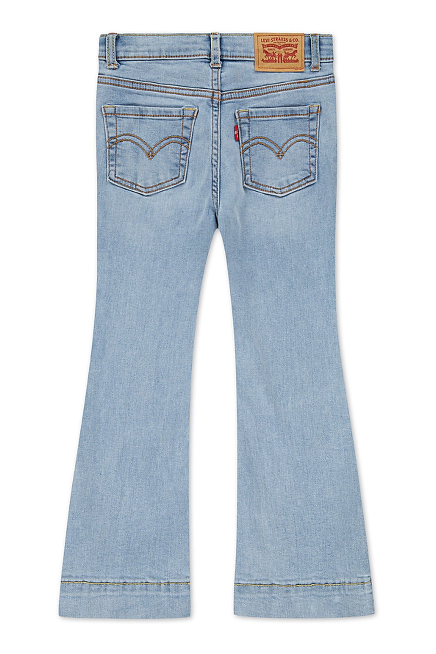 GIRLS 726 FLARE JEAN DESERT SKY 1