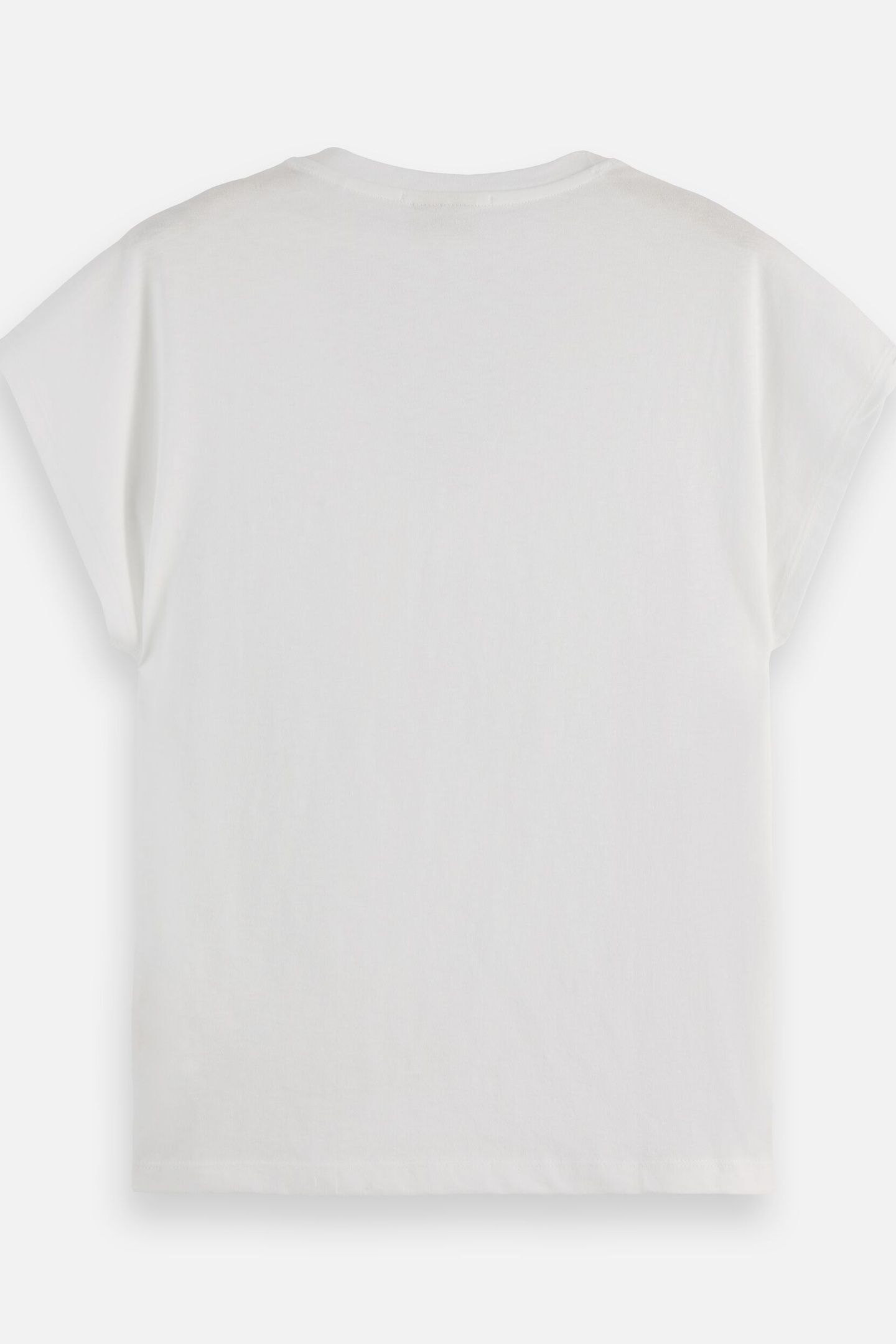 SLUB V-NECK T-SHIRT WHITE 5