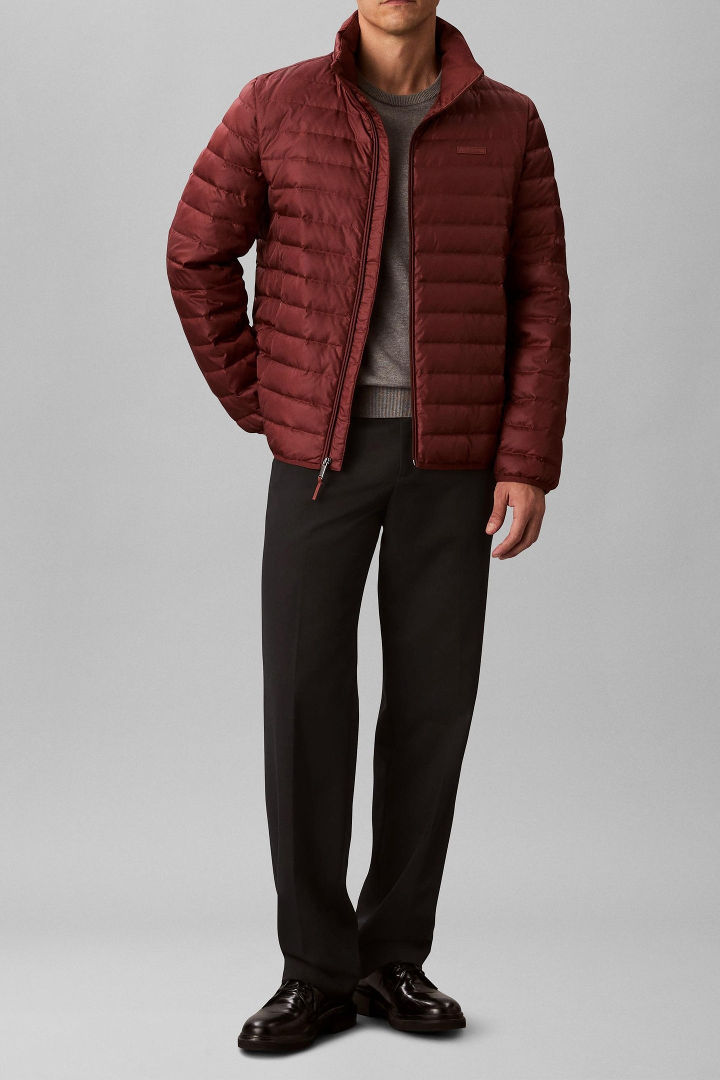 LS LIGHT WEIGHT NYLON JACKET ACADEMIC RED 3