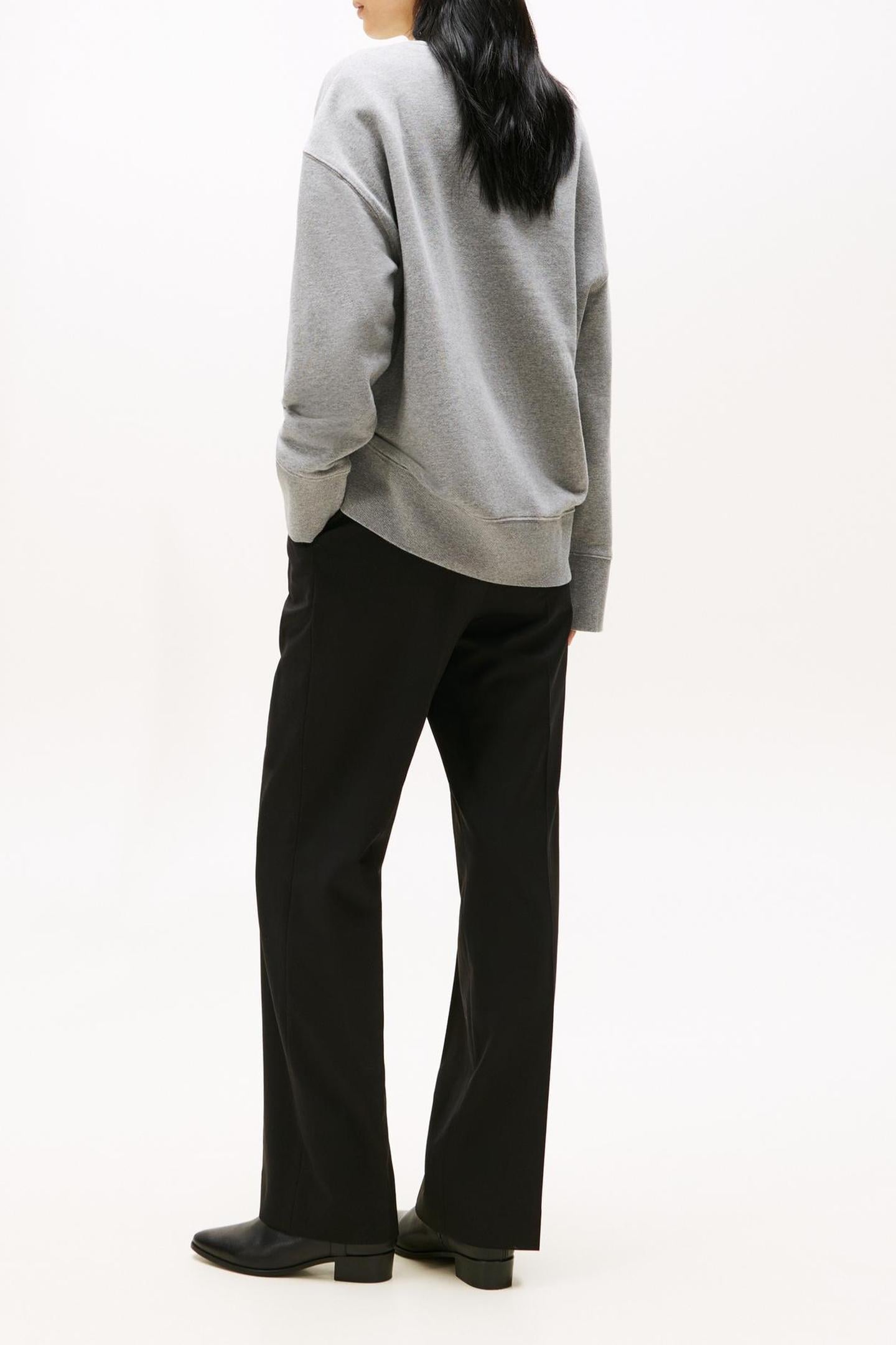 SCRIPT MODERN RELAXED TERRY MED GREY HEATHER 3