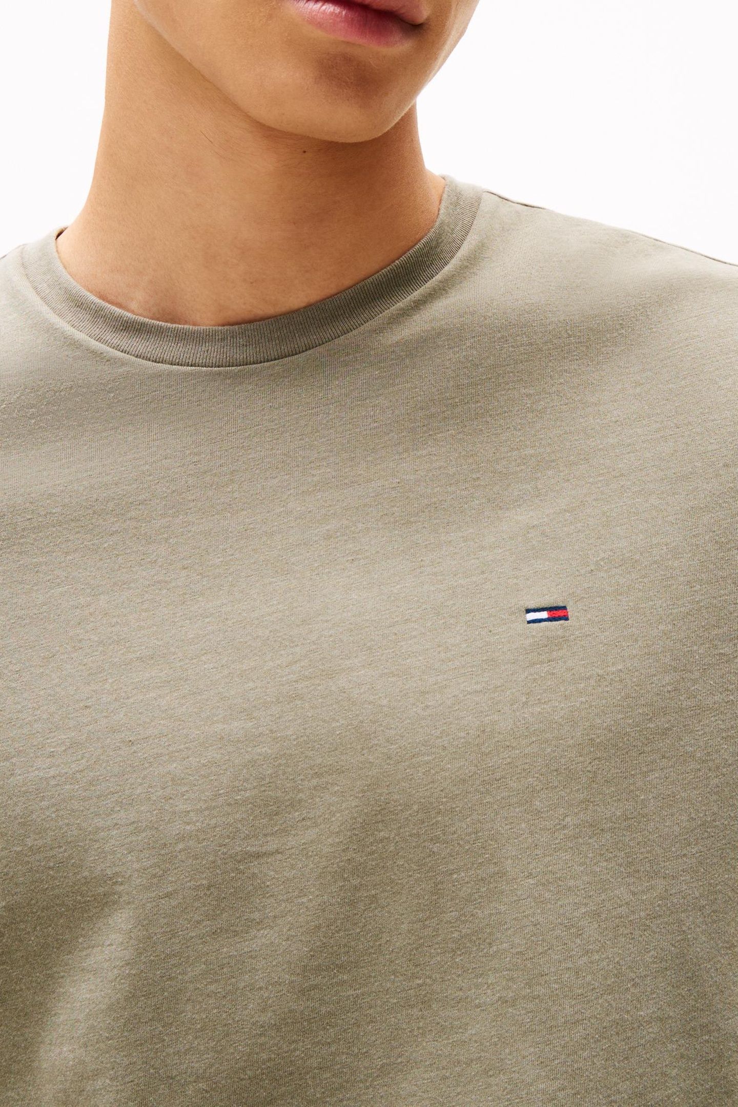 TJM XSLIM JASPE TEE UTILITY SAGE HEATHER 5