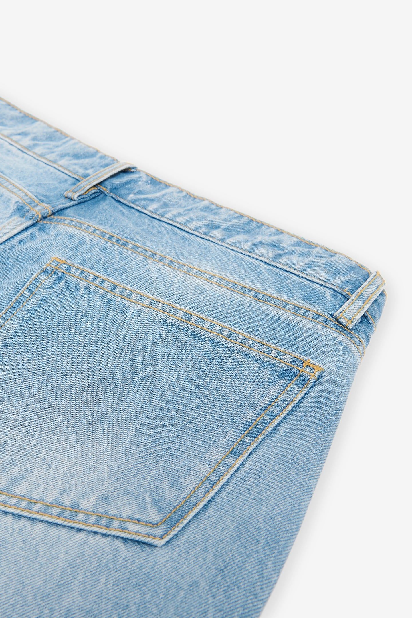 CARLIN RIGID DENIM COTTON BLUE 3