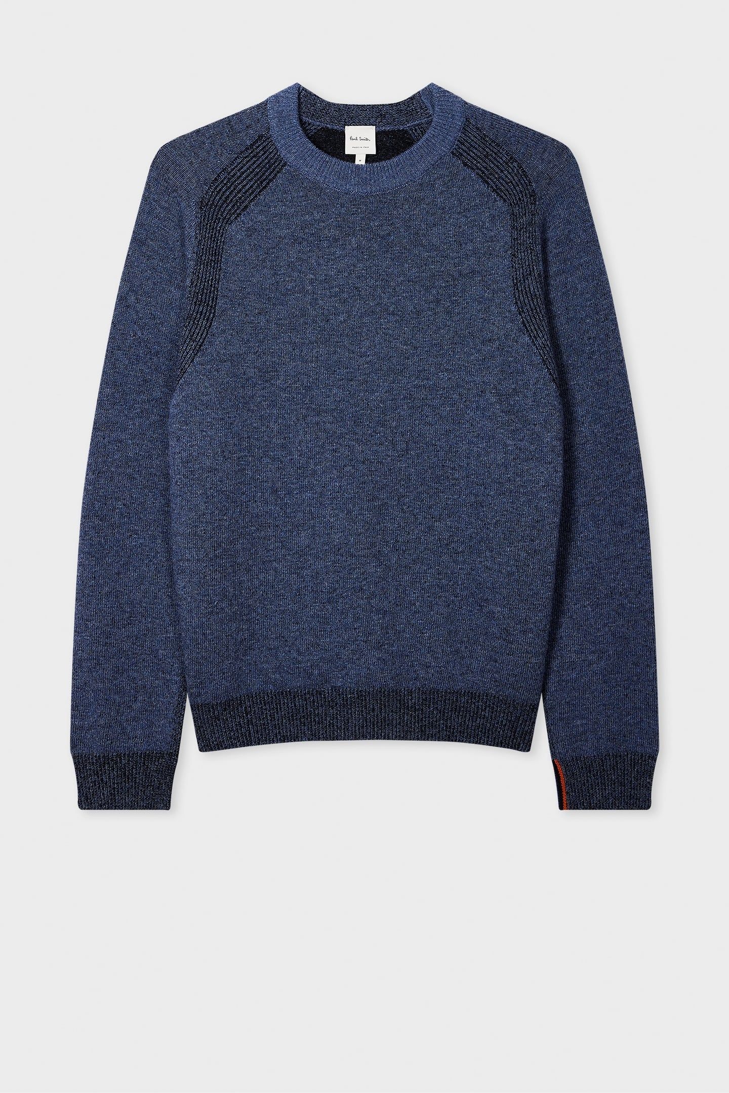 MENS SWEATER CREW NECK GREYISH BLUE 4