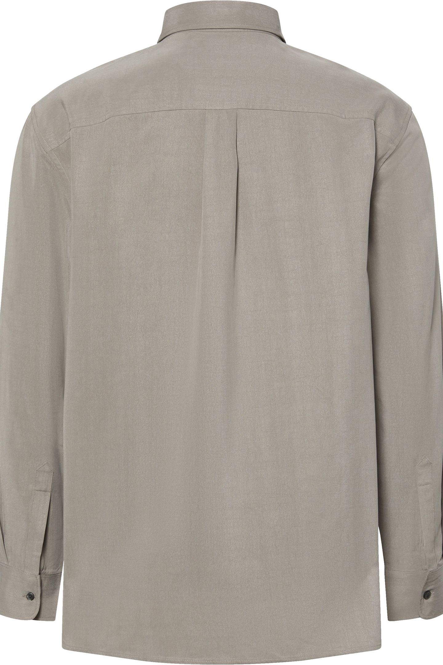 LS DRAPEY RELAXED SHIRT STEEPLE GRAY 5
