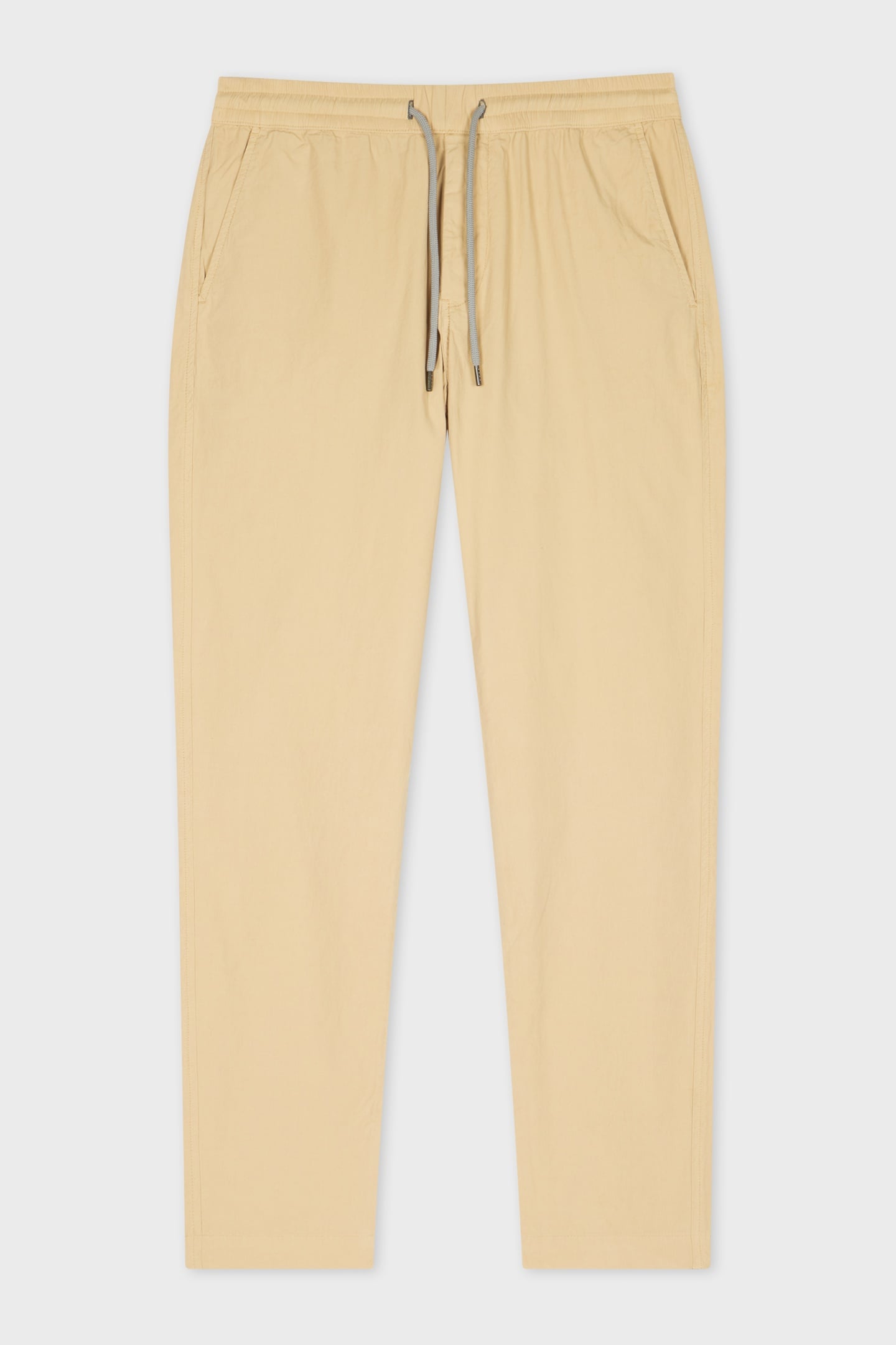 MENS DRAWSTRING TROUSER MEDIUM BEIGE 1