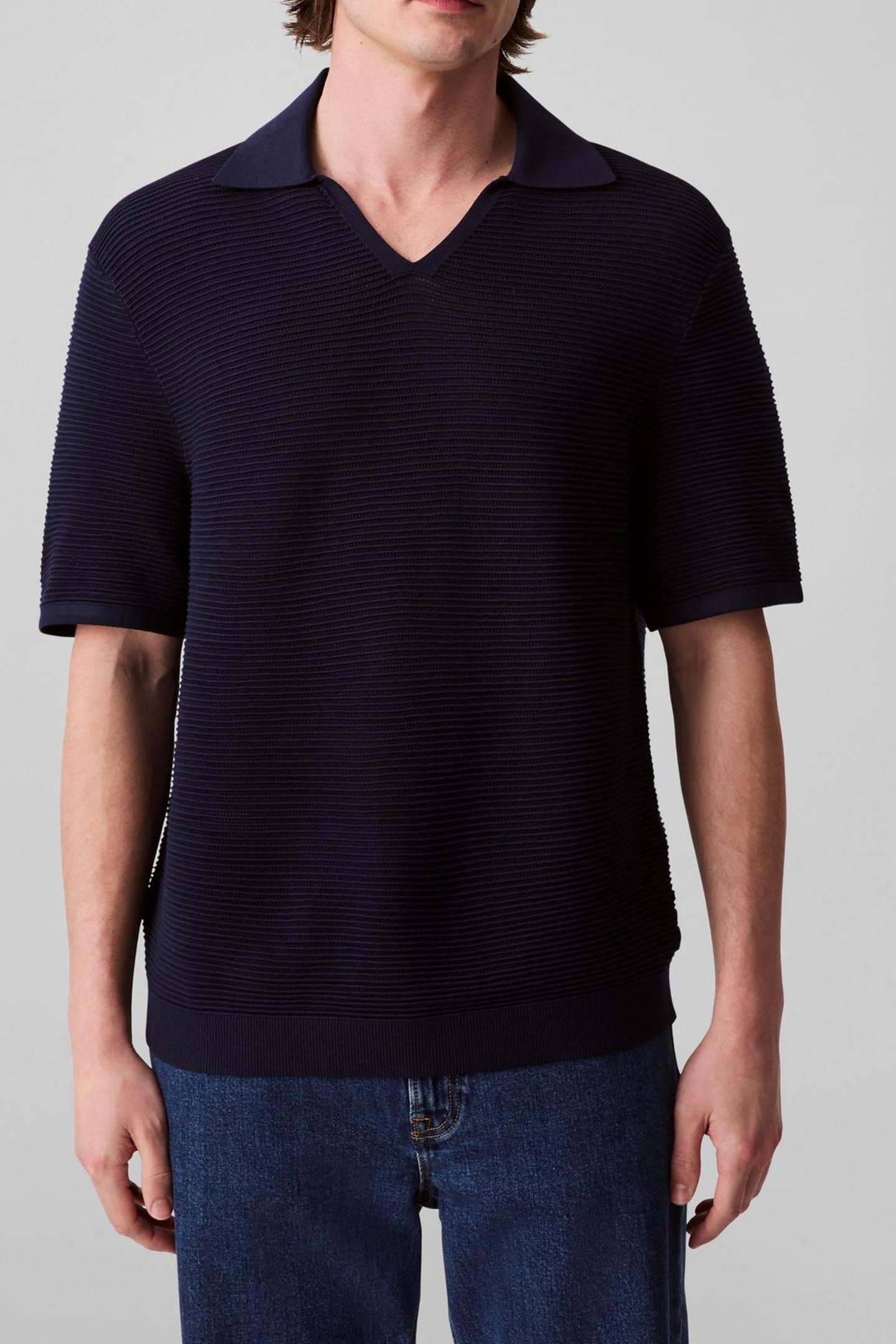 SS SNOWY TECH KNIT JUMPER DARK SAPPHIRE 1