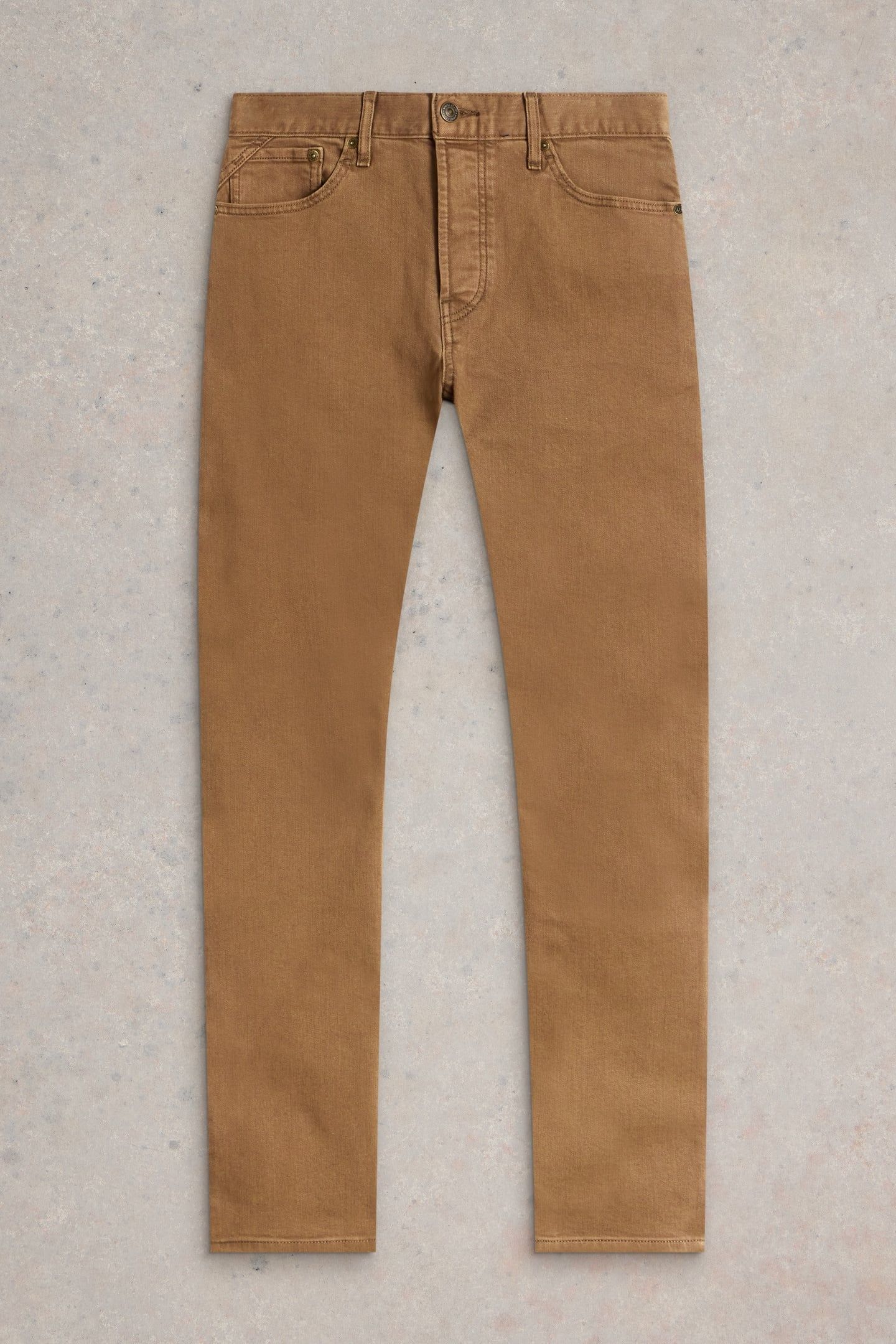 EASTWOOD GARMENT DYE JEAN MID TAN 4