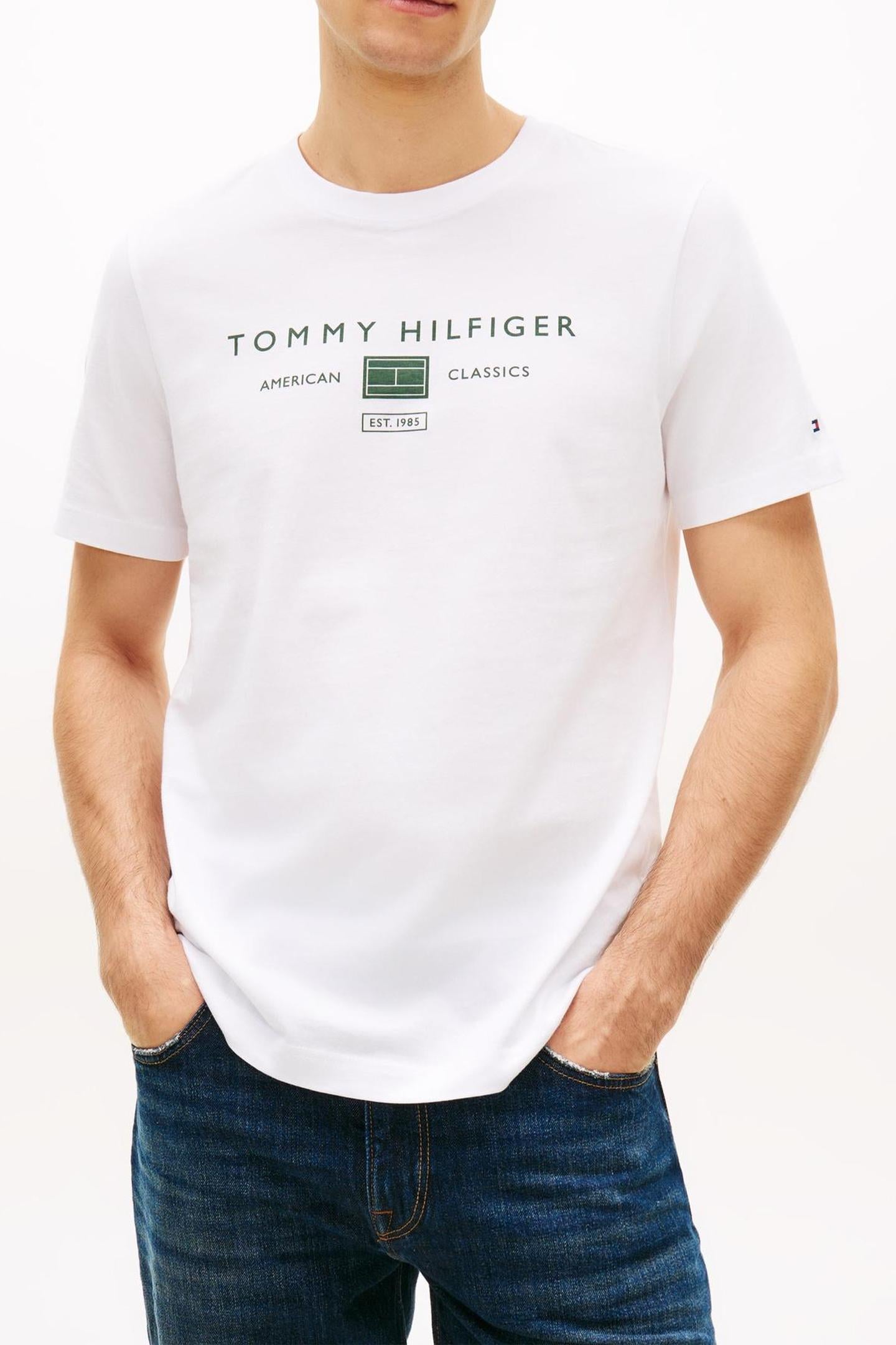 BRAND LOVE MONO STACK TEE WHITE 1