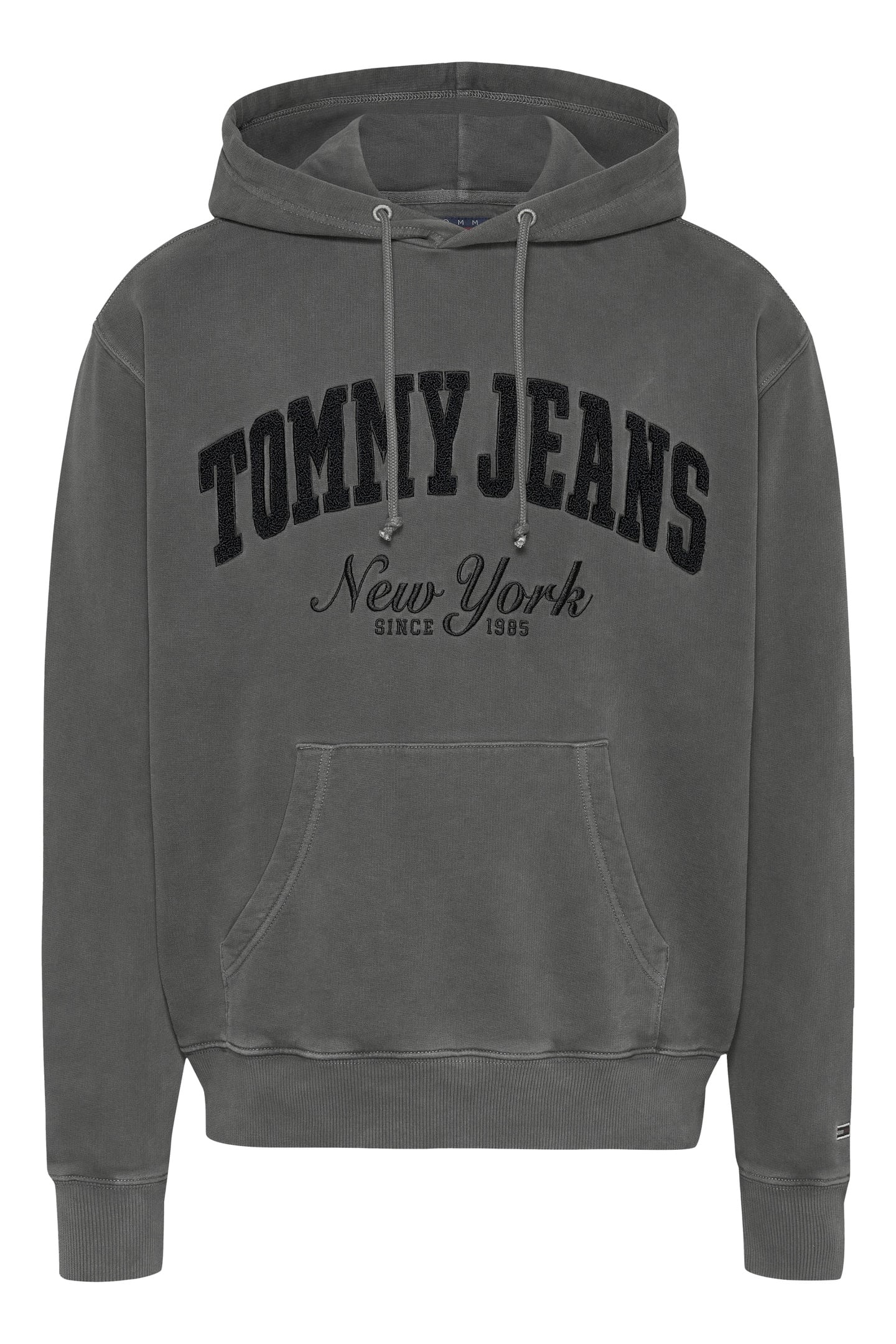 TJM RELAXED VINTAGE VARSITY BLACK 4