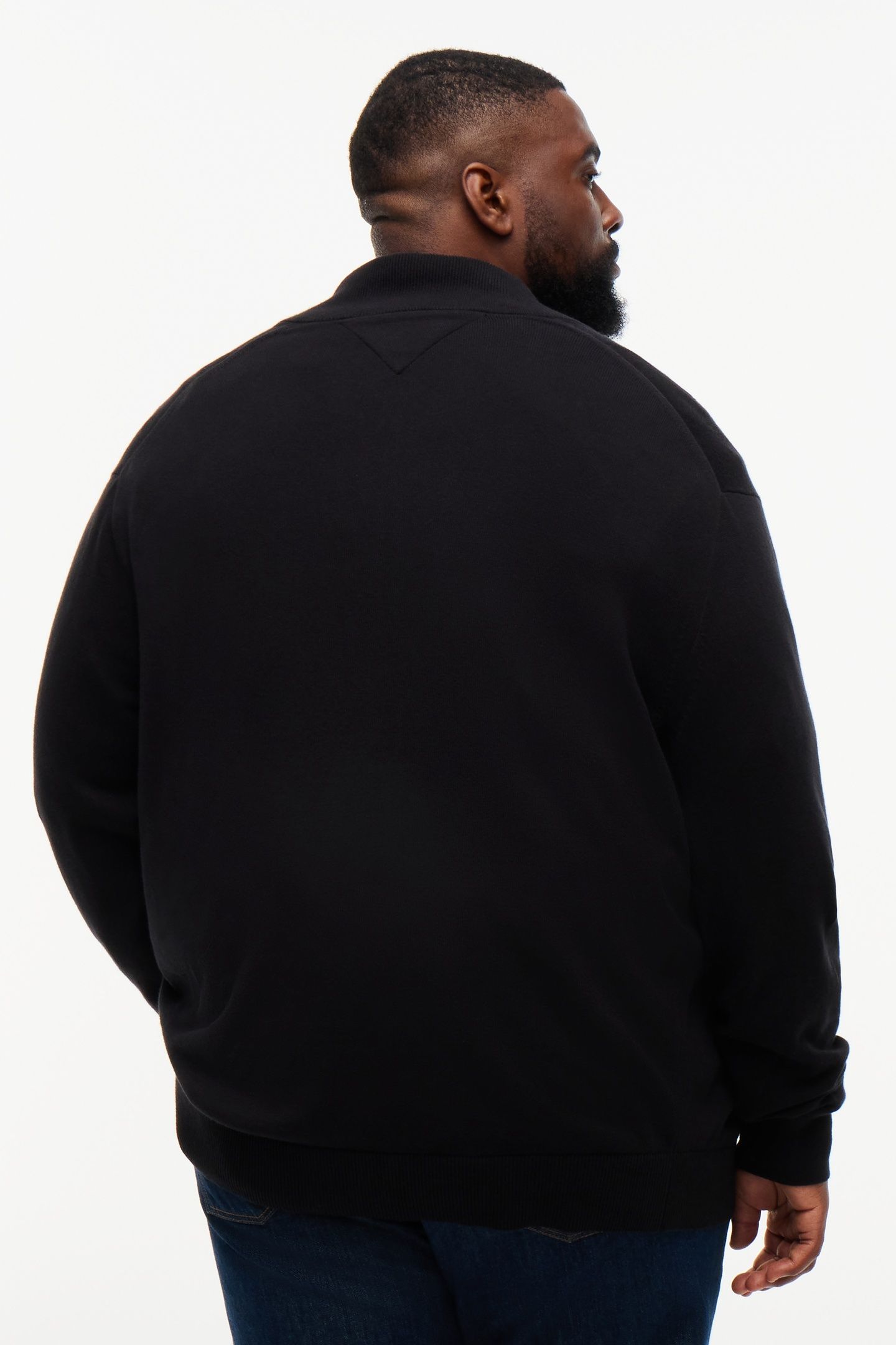 BT-PIMA COTTON CASHMERE SWEATER BLACK 2