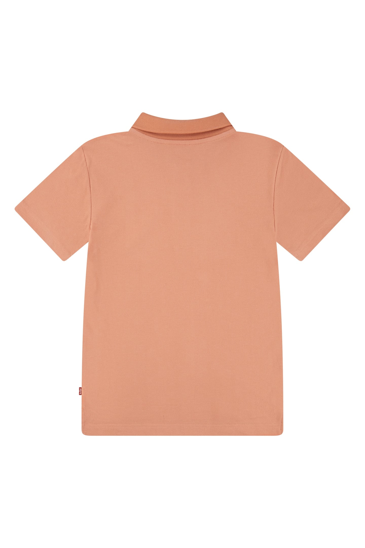 BOYS BACK NECK TAPE POLO TAWNY ORANGE 2