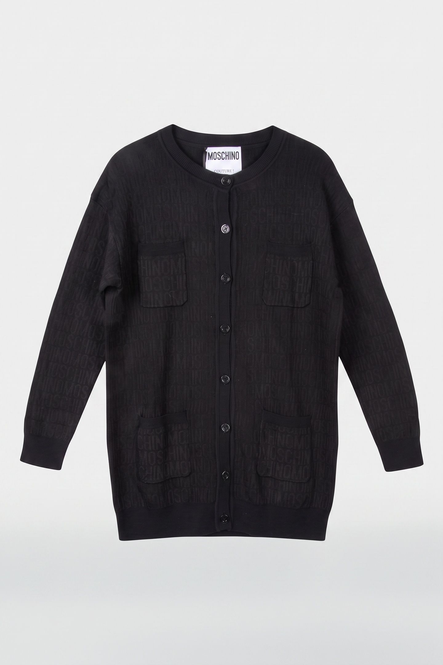 KNITTED JACKET BLACK 3
