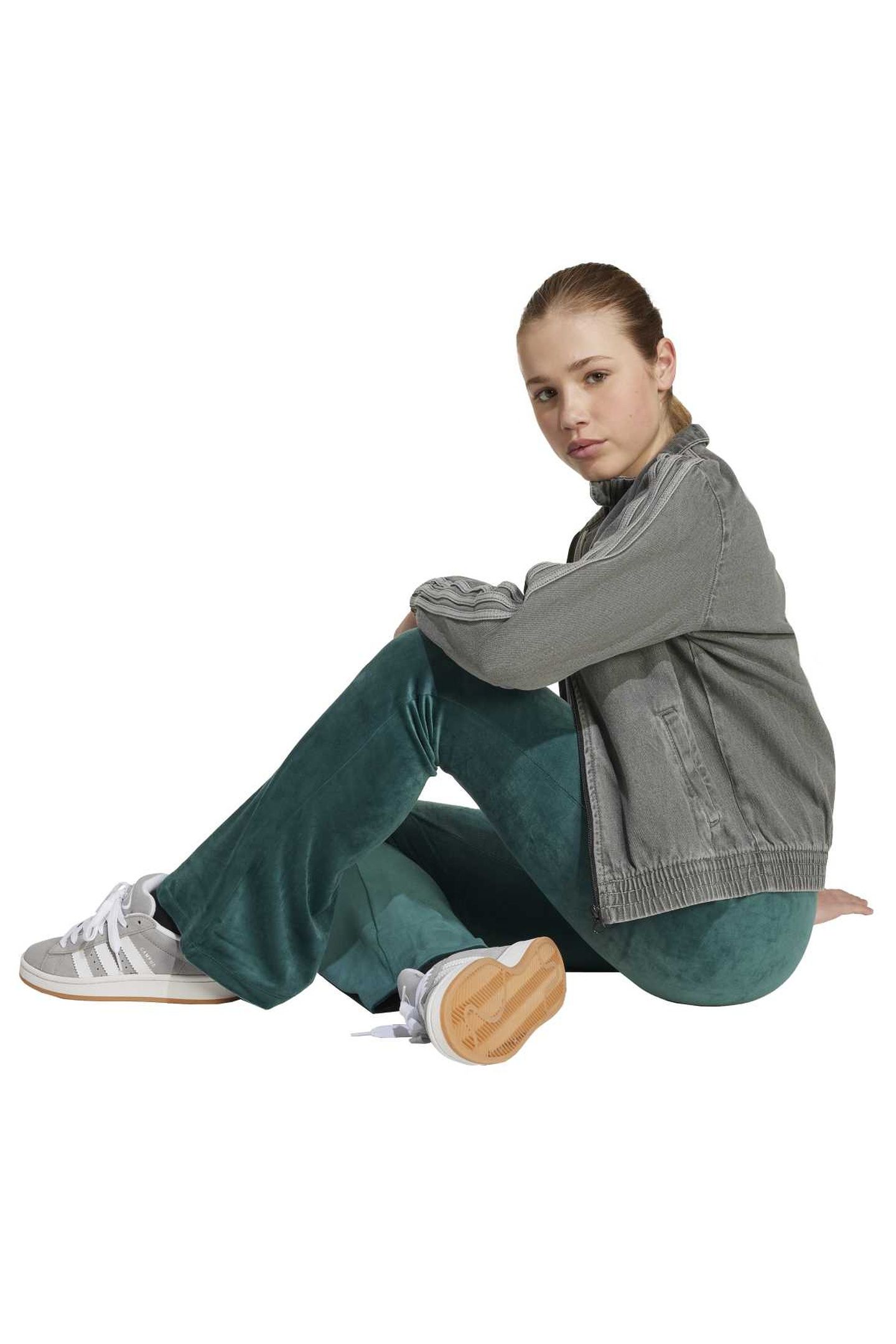 JUNIOR VELOUR PANTS AURORA IVY 5