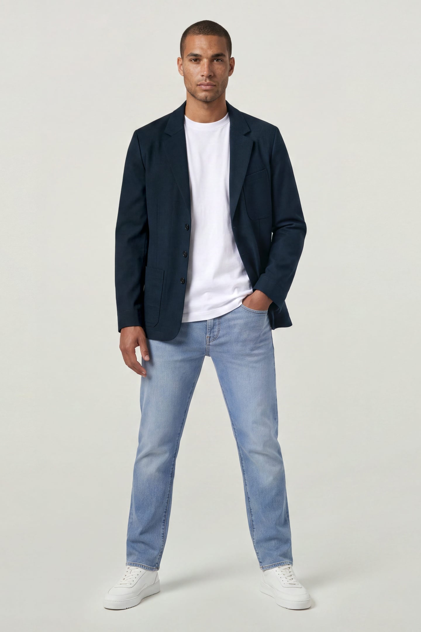 3301 STRAIGHT MEDIUM BLUE 3