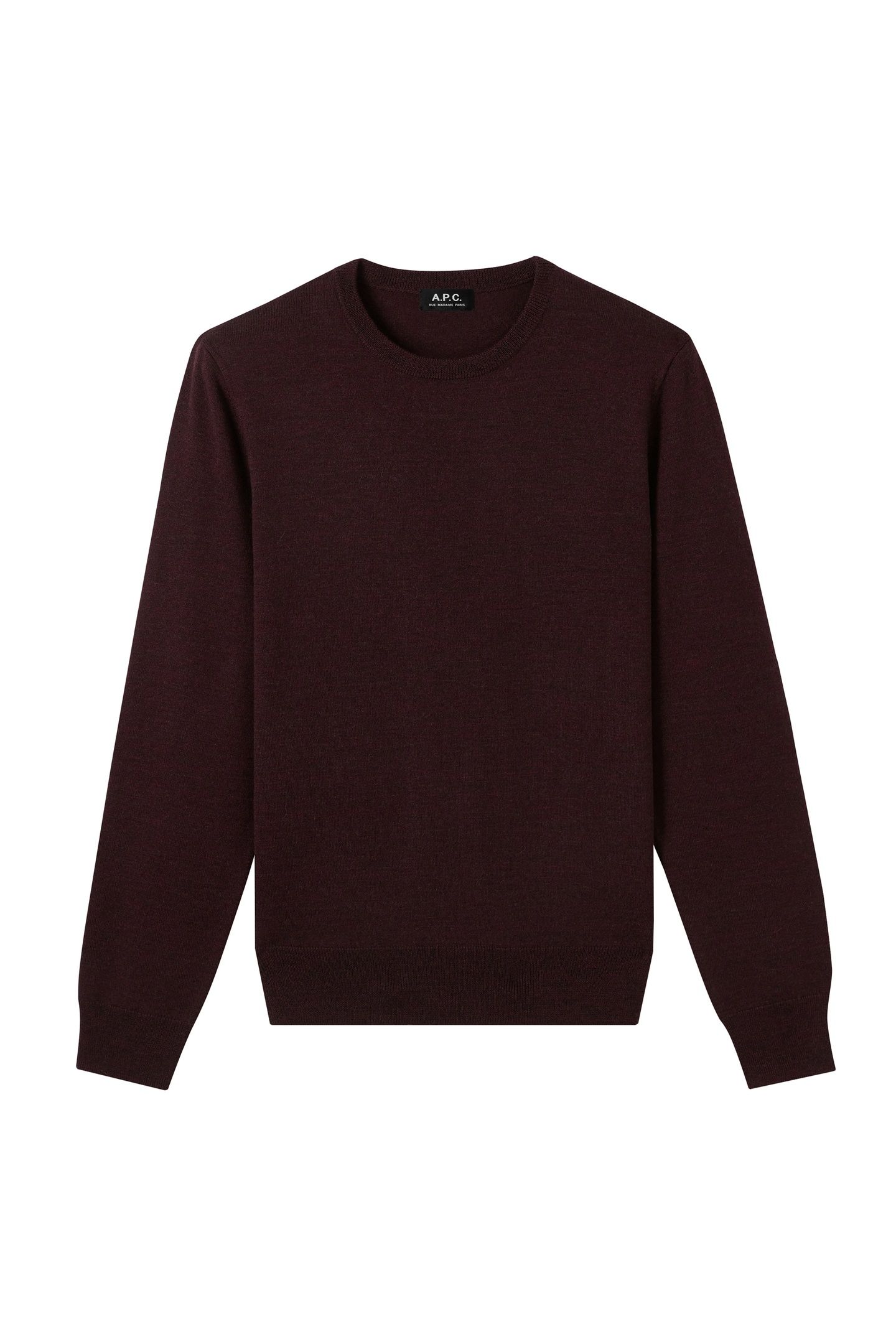 UNISEX SWEATER KING HEATHERED BURGUNDY 2