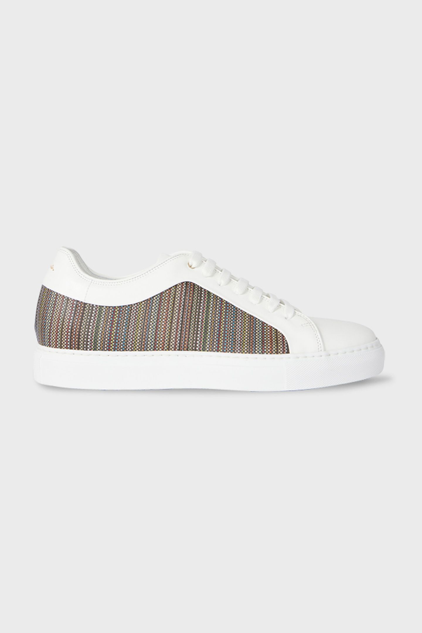 MENS SHOE BASSO SIGNATURE STRIPE MULTI COLOURED 3