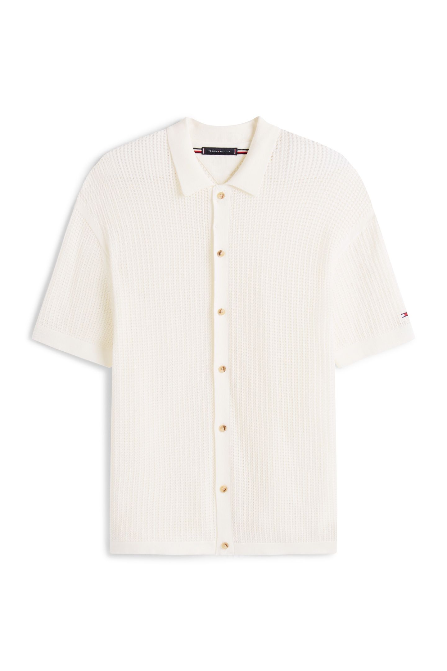 STRUCTURE OPEN KNIT IVORY PETAL 4